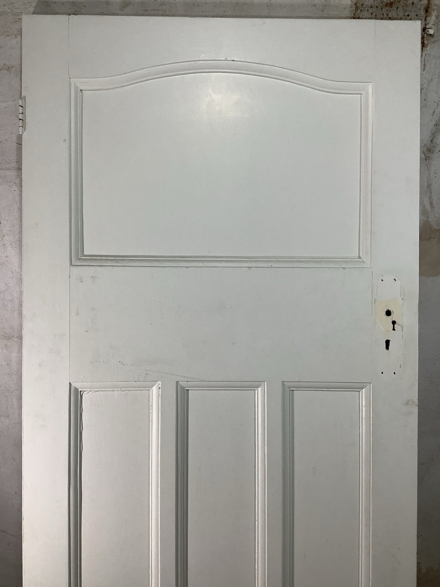 2nd Pic 1930s Internal Painted  Pitch Pine Reclaimed Door