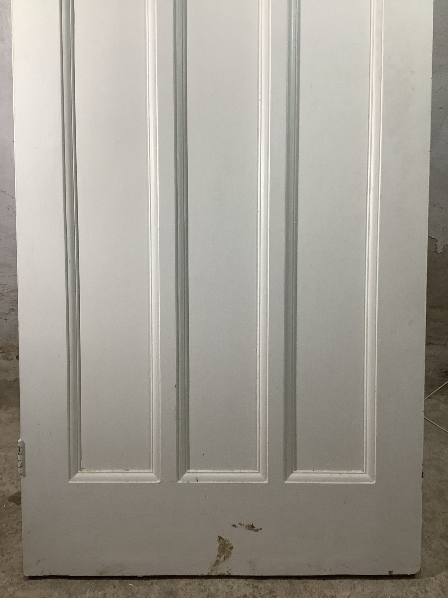 3rd Pic 1930s Internal Painted  Pitch Pine Reclaimed Door