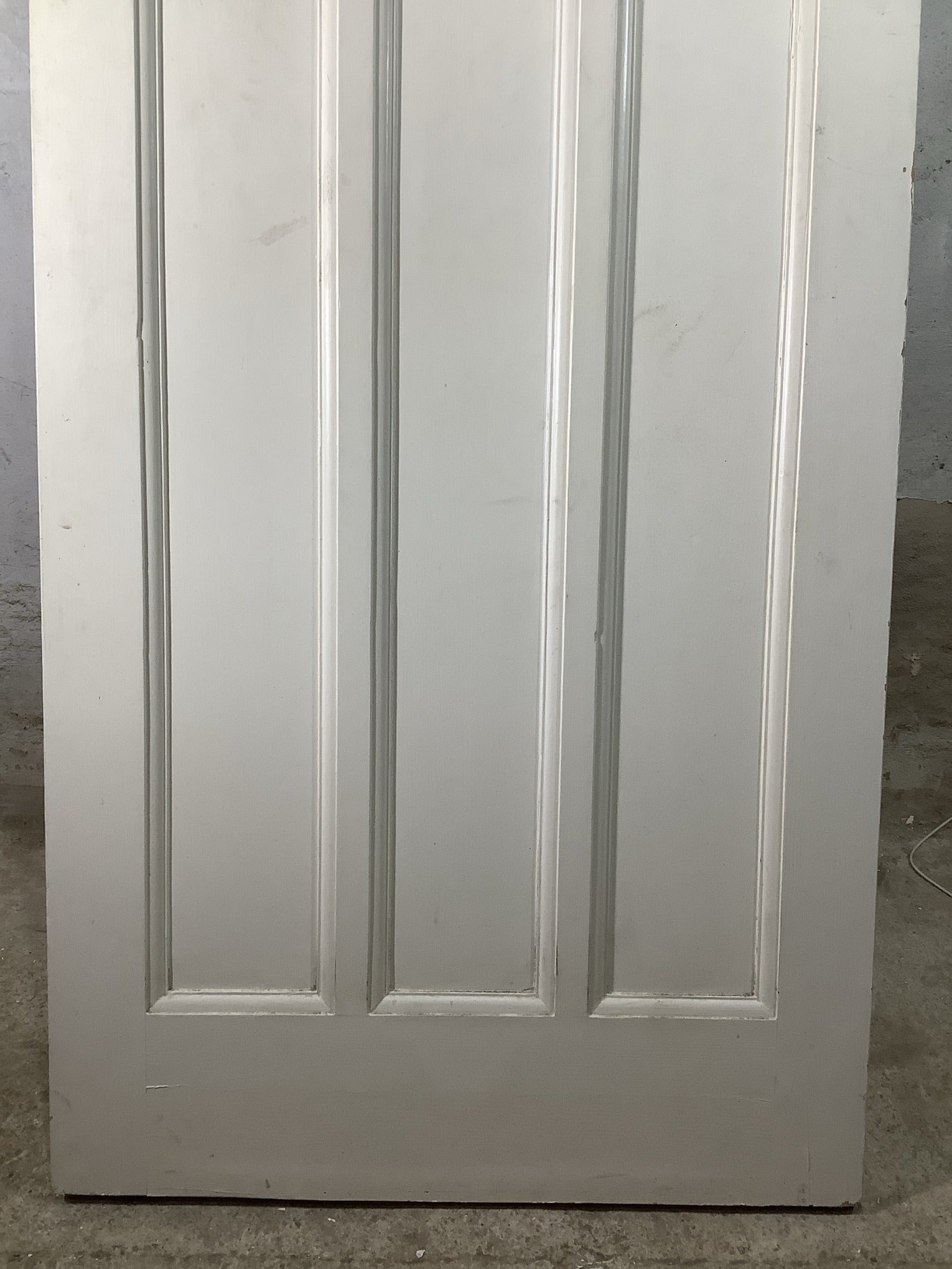 9th Pic 1930s Internal Painted  Pitch Pine Reclaimed Door