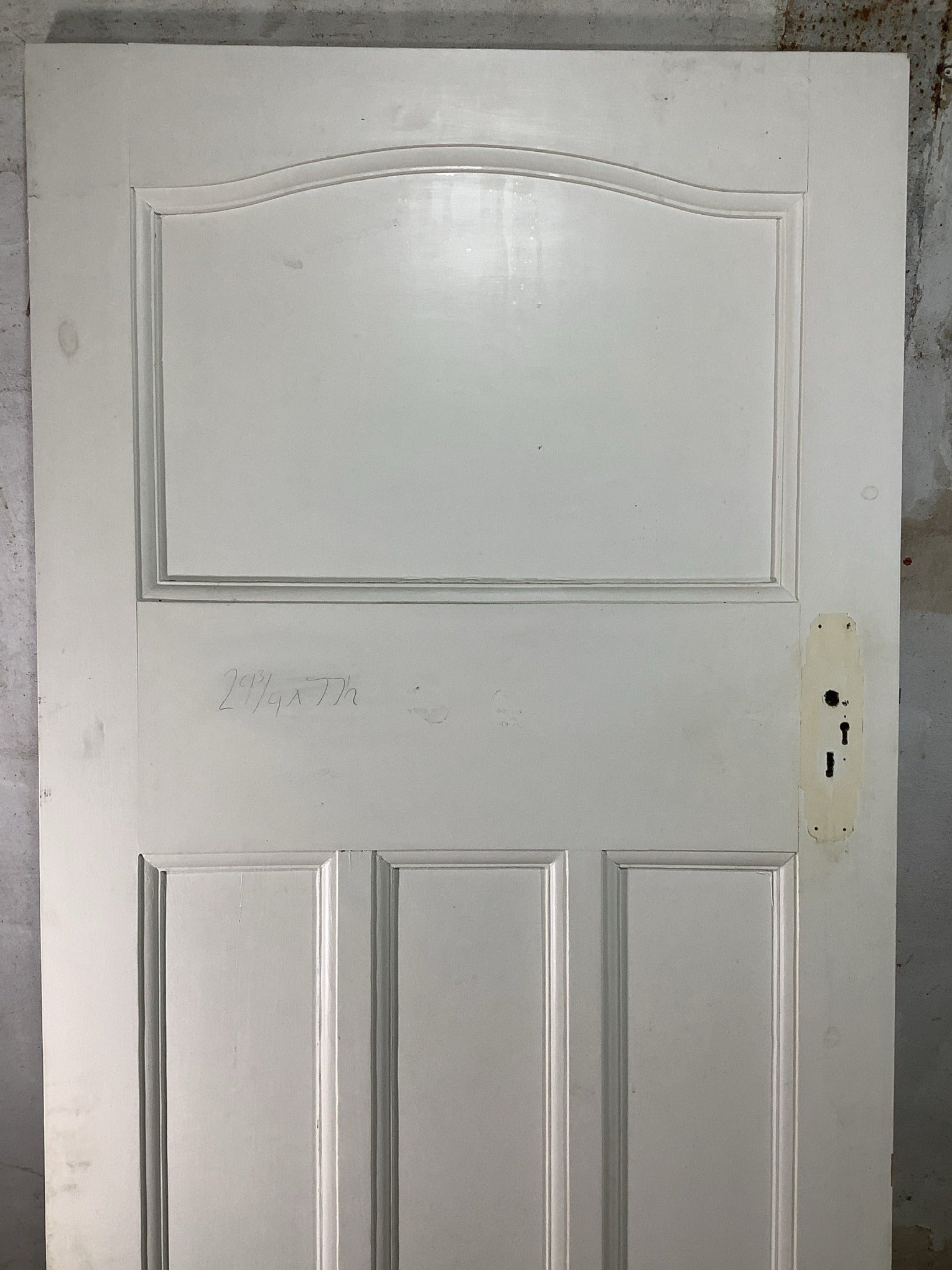 2nd Pic 1930s Internal Painted  Pine Reclaimed Door