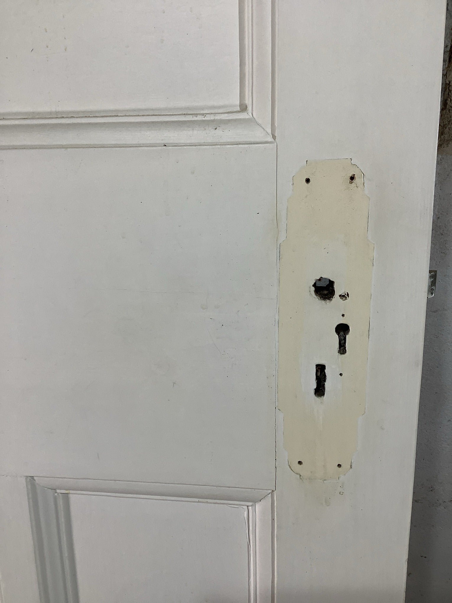 4th Pic 1930s Internal Painted  Pine Reclaimed Door