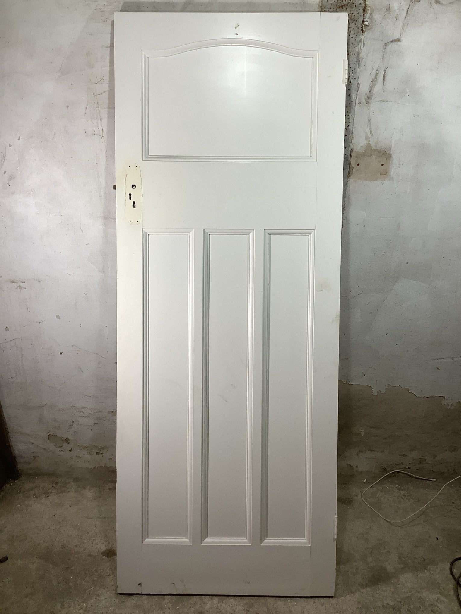 7th Pic 1930s Internal Painted  Pine Reclaimed Door
