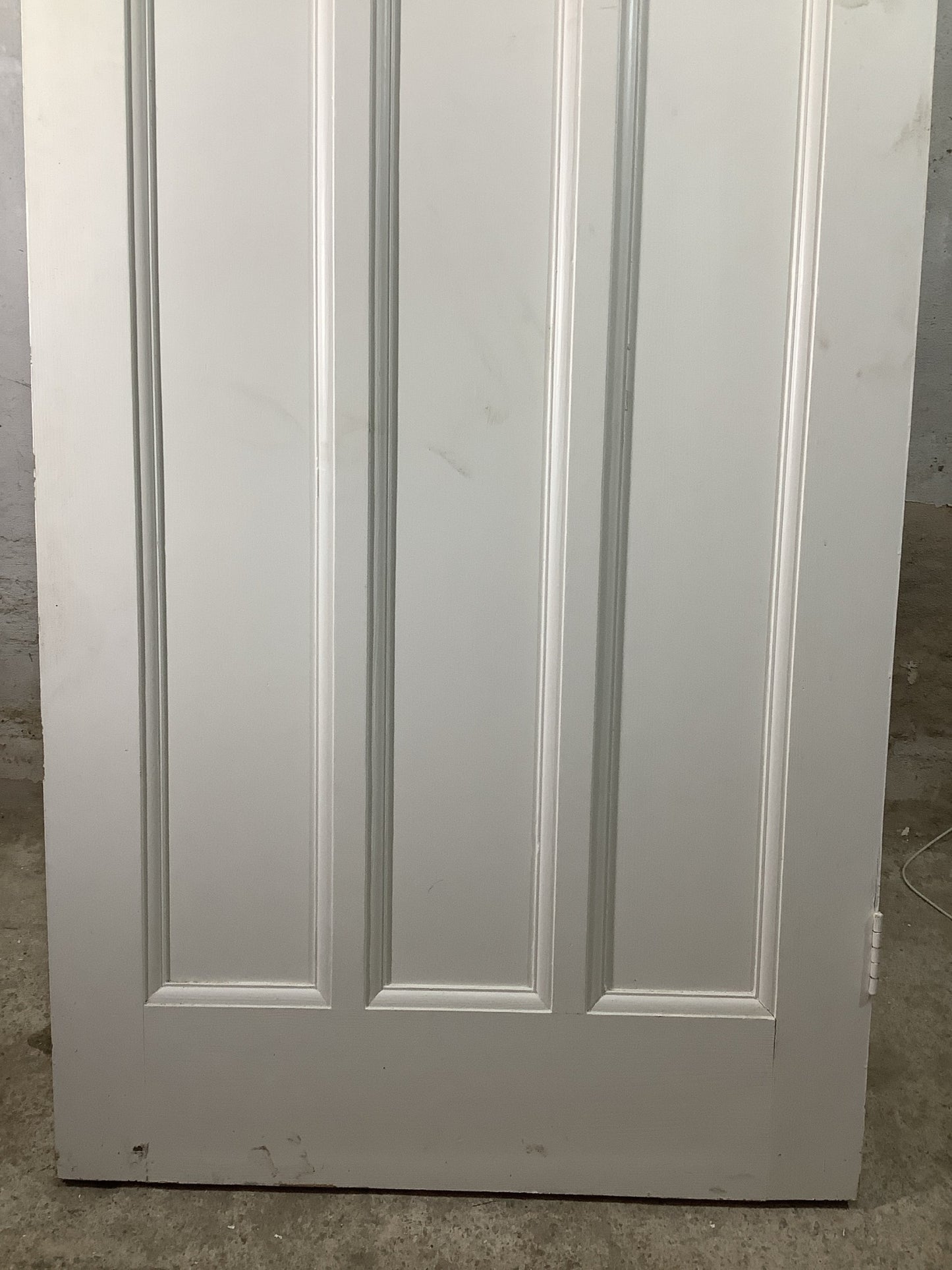 9th Pic 1930s Internal Painted  Pine Reclaimed Door
