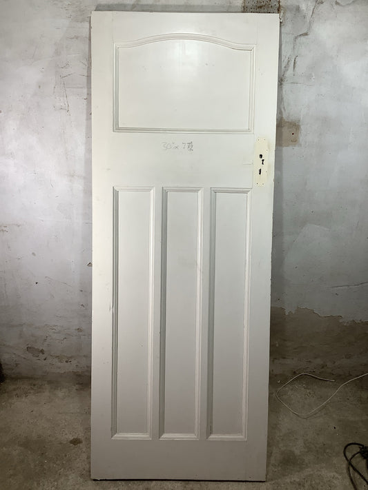 Main Picture 1930s Internal Painted  Pine Reclaimed Door