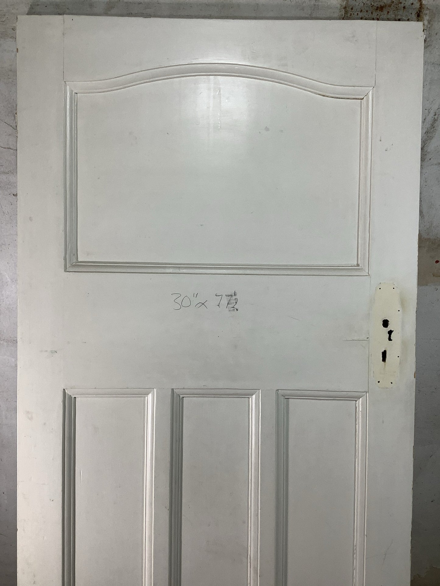 2nd Pic 1930s Internal Painted  Pine Reclaimed Door