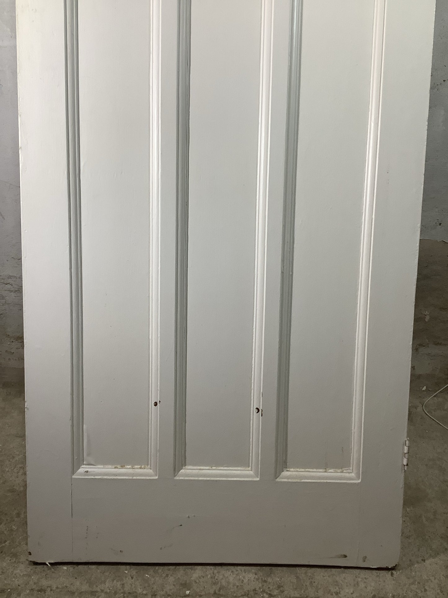 9th Pic 1930s Internal Painted  Pine Reclaimed Door