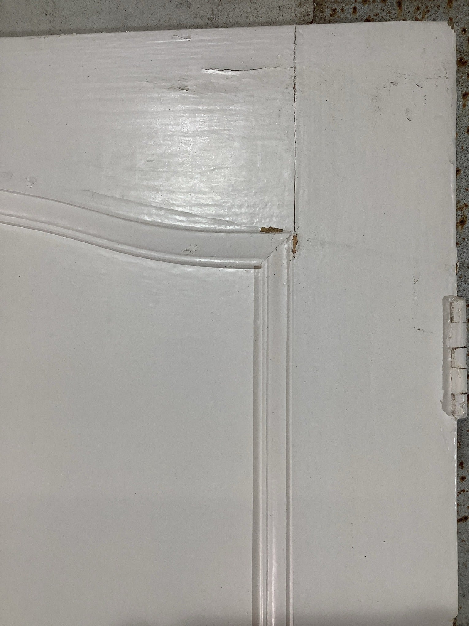 11th Pic 1930s Internal Painted  Pine Reclaimed Door