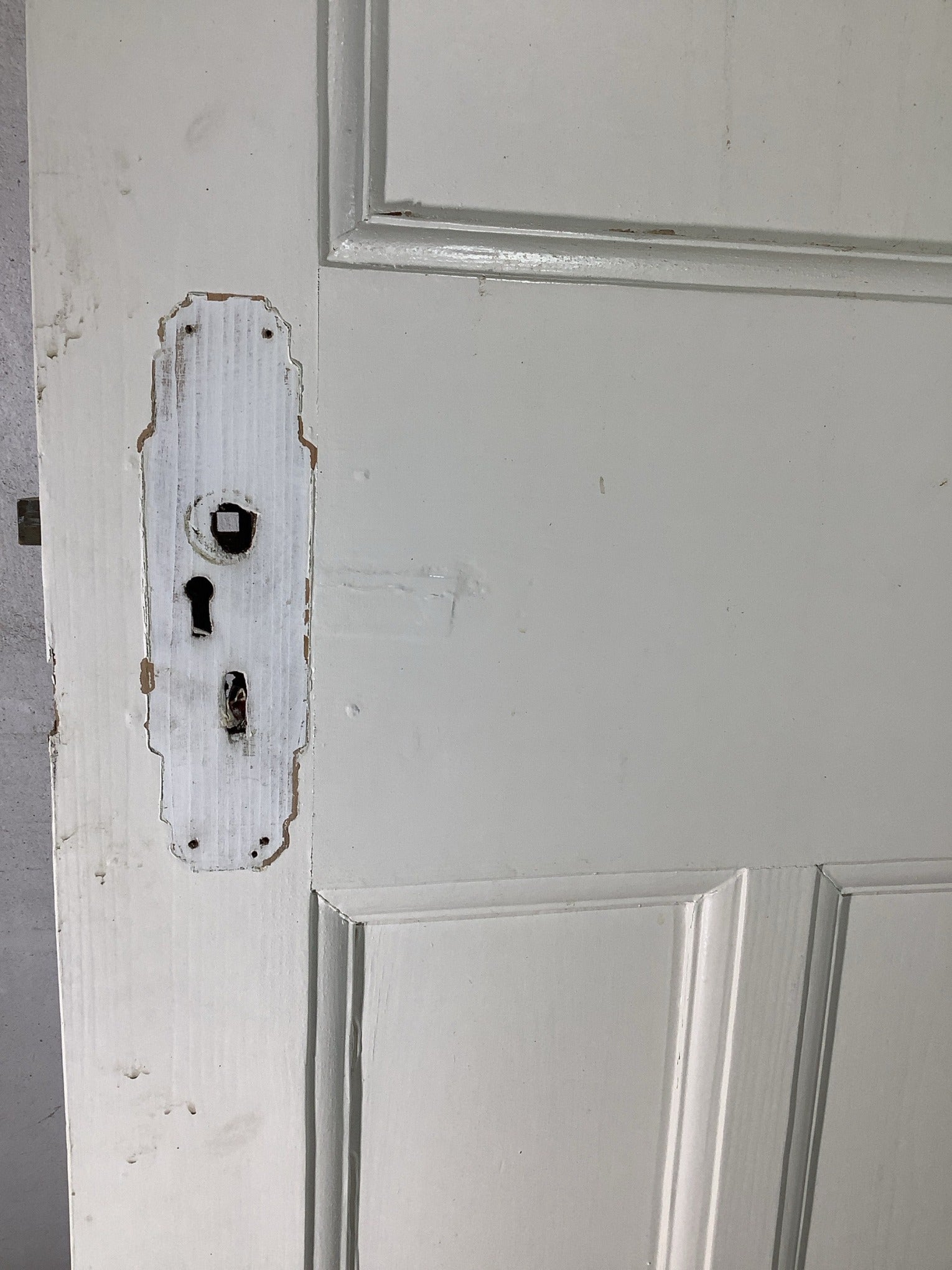 4th Pic 1930s Internal Painted  Pine Reclaimed Door