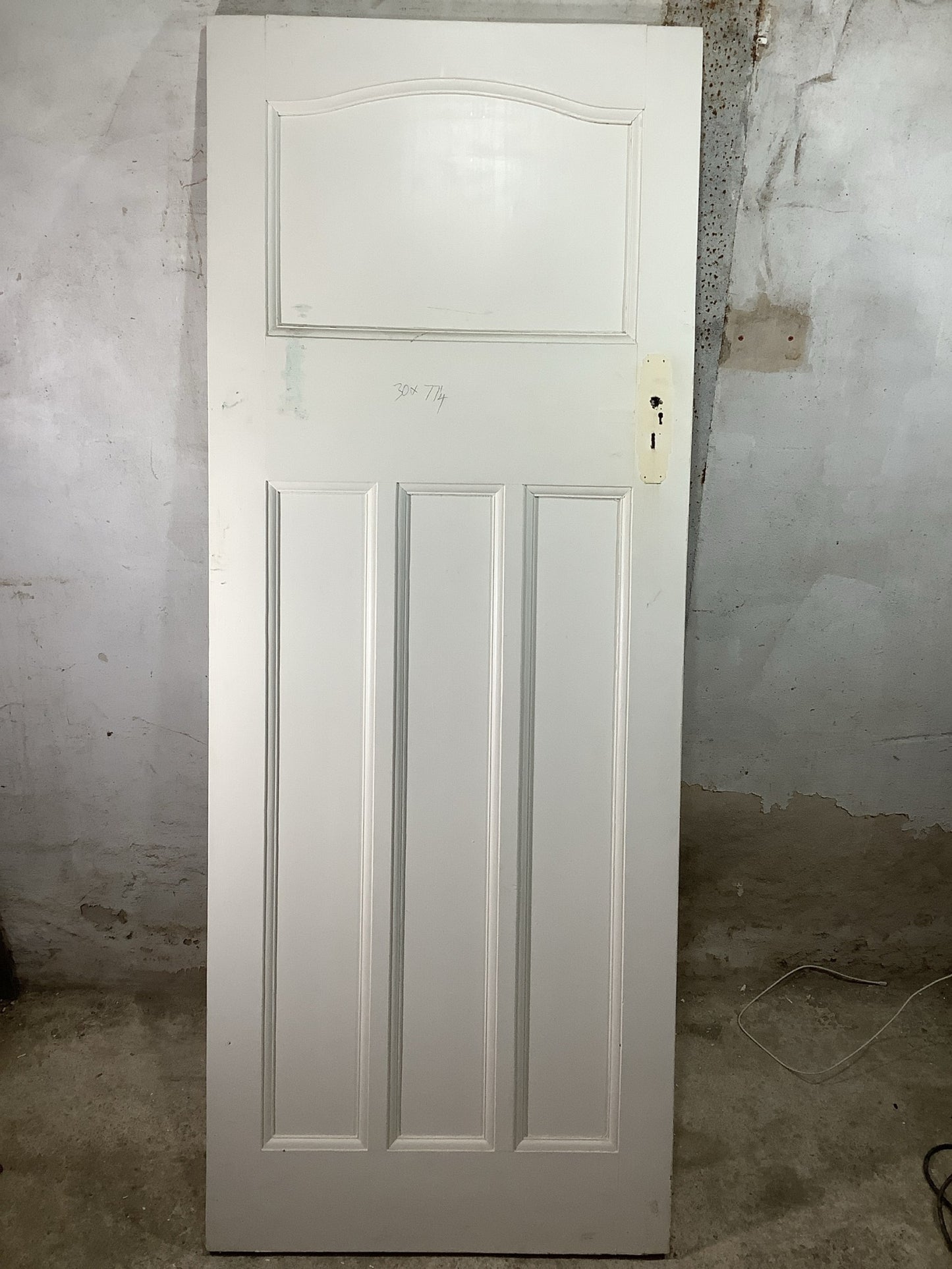7th Pic 1930s Internal Painted  Pine Reclaimed Door