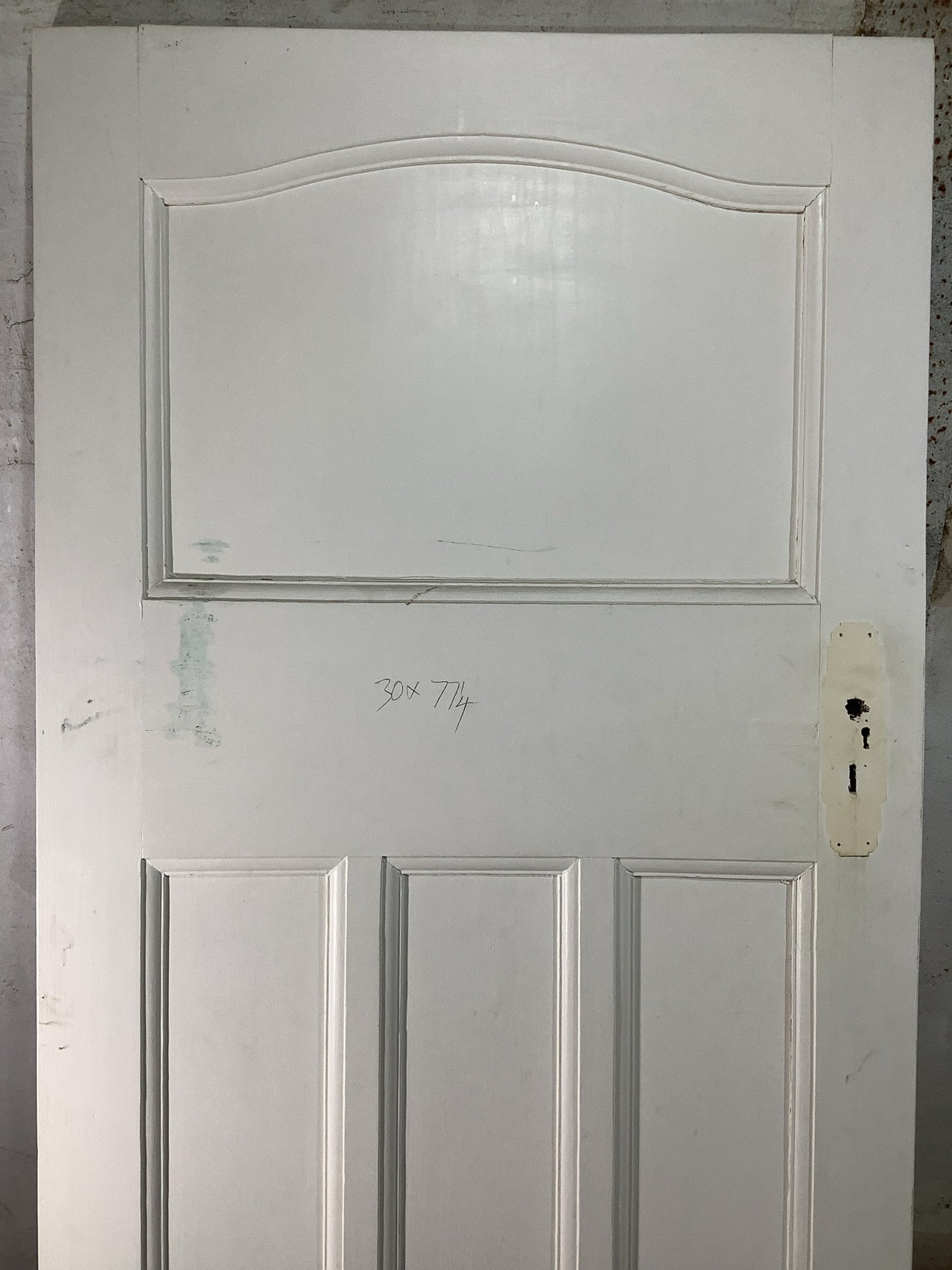 8th Pic 1930s Internal Painted  Pine Reclaimed Door