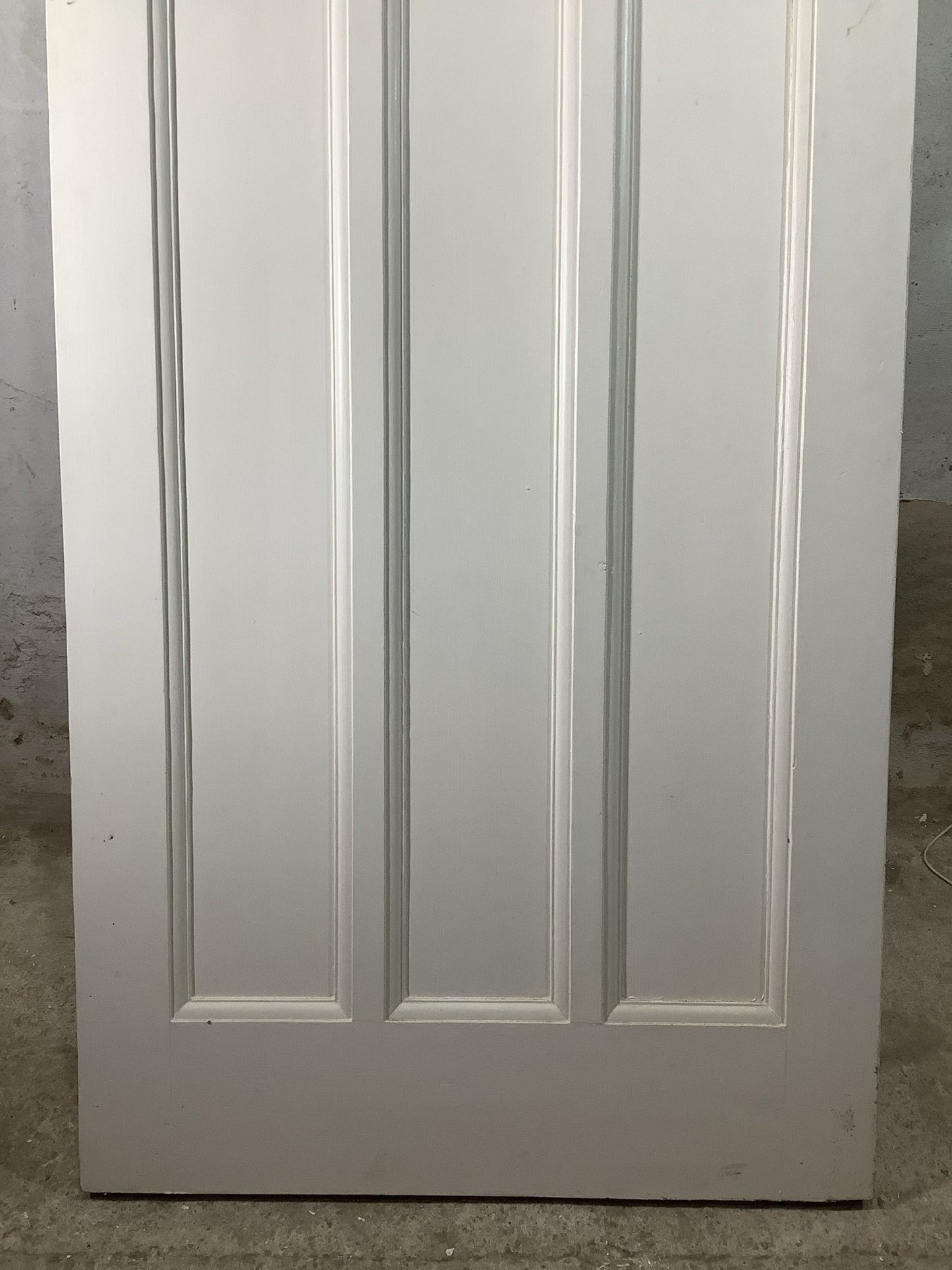 9th Pic 1930s Internal Painted  Pine Reclaimed Door