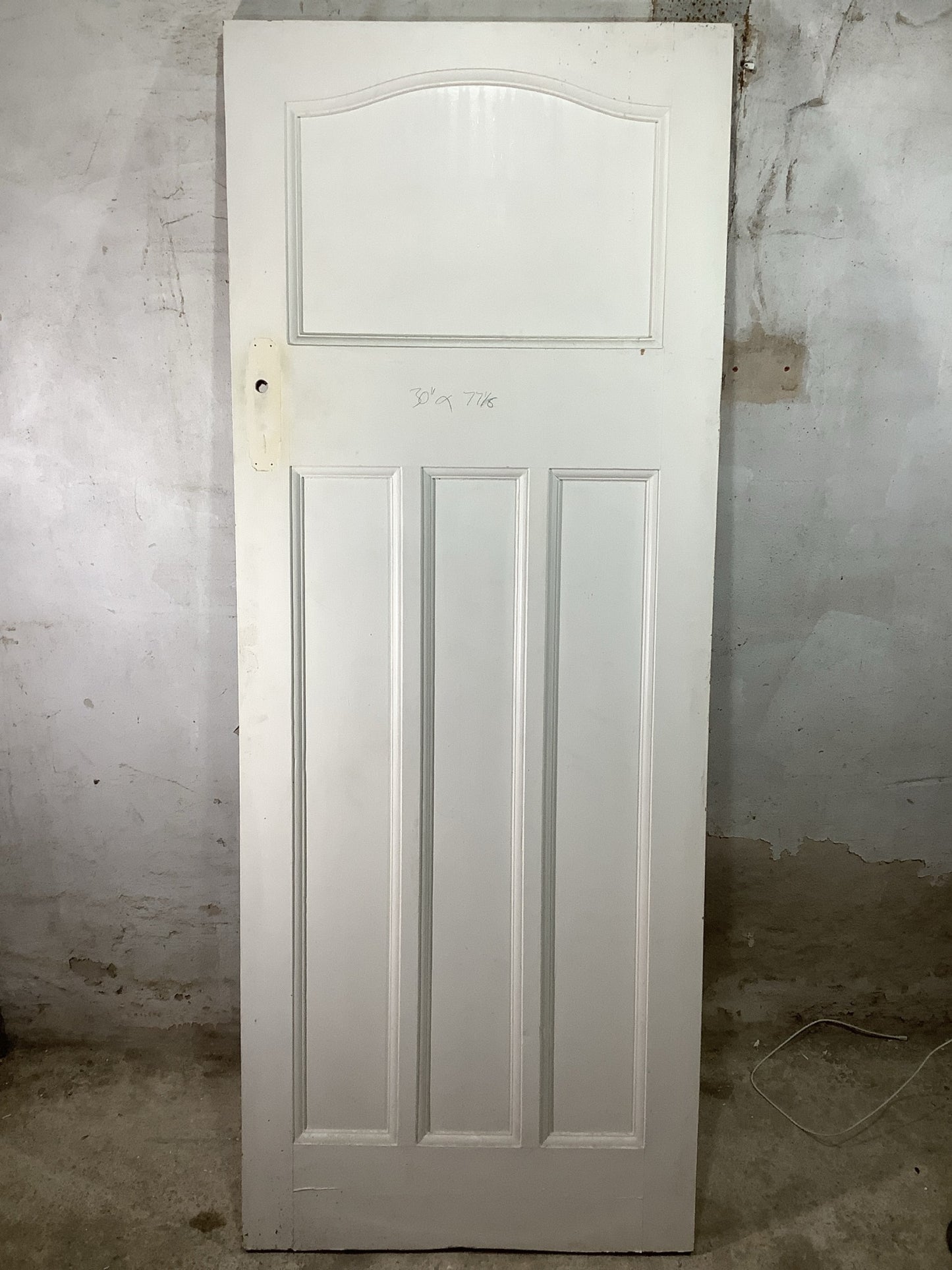 Main Picture 1930s Internal Painted  Pine Reclaimed Door