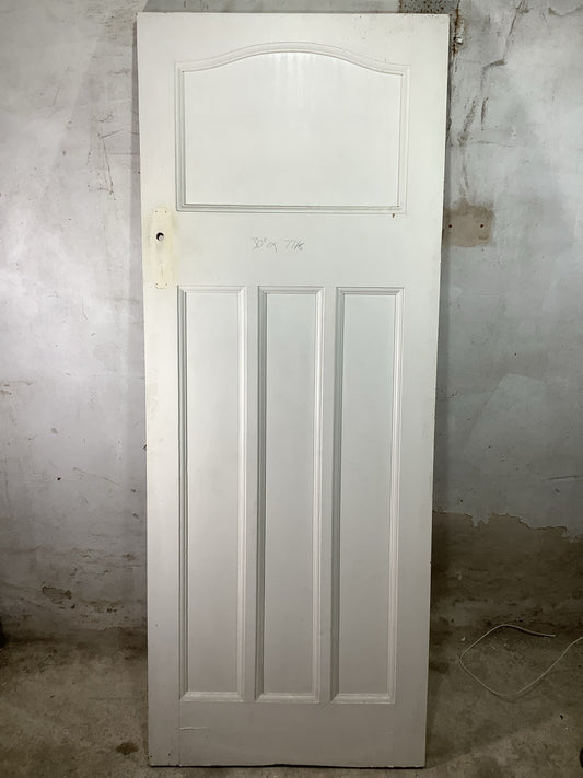 Main Picture 1930s Internal Painted  Pine Reclaimed Door