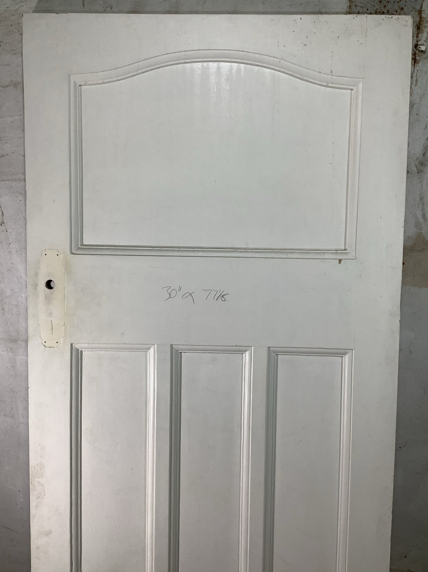 2nd Pic 1930s Internal Painted  Pine Reclaimed Door