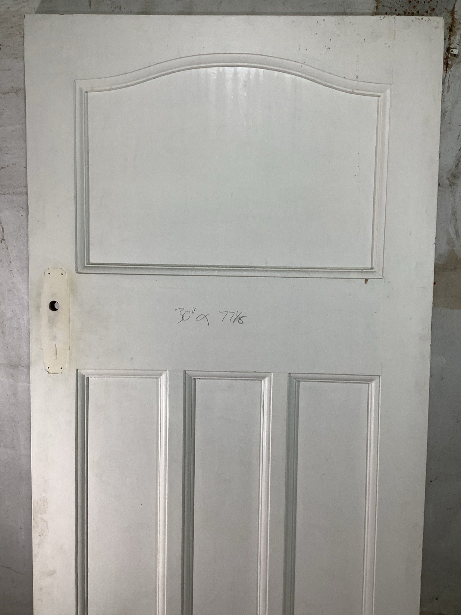 2nd Pic 1930s Internal Painted  Pine Reclaimed Door