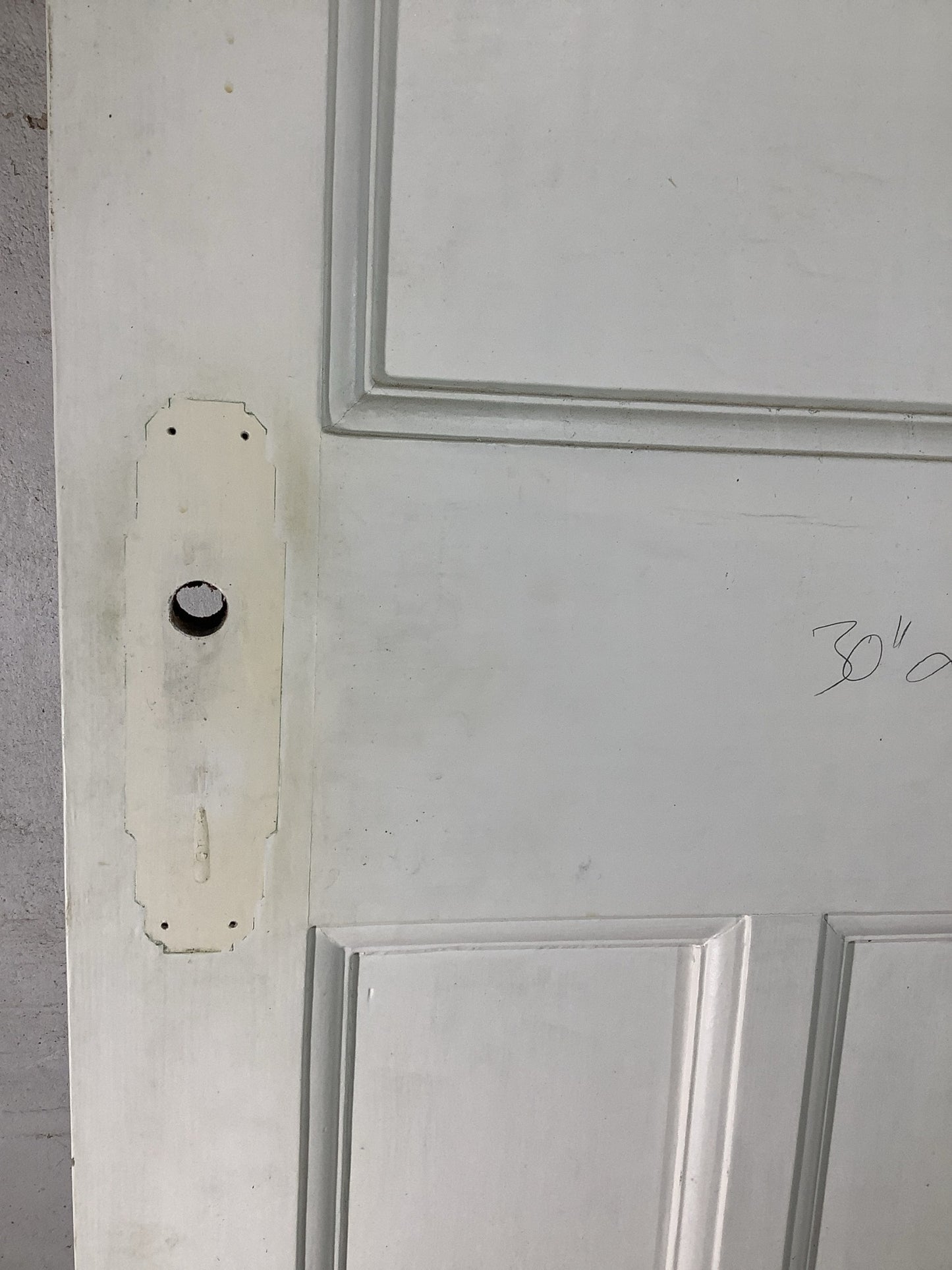 4th Pic 1930s Internal Painted  Pine Reclaimed Door
