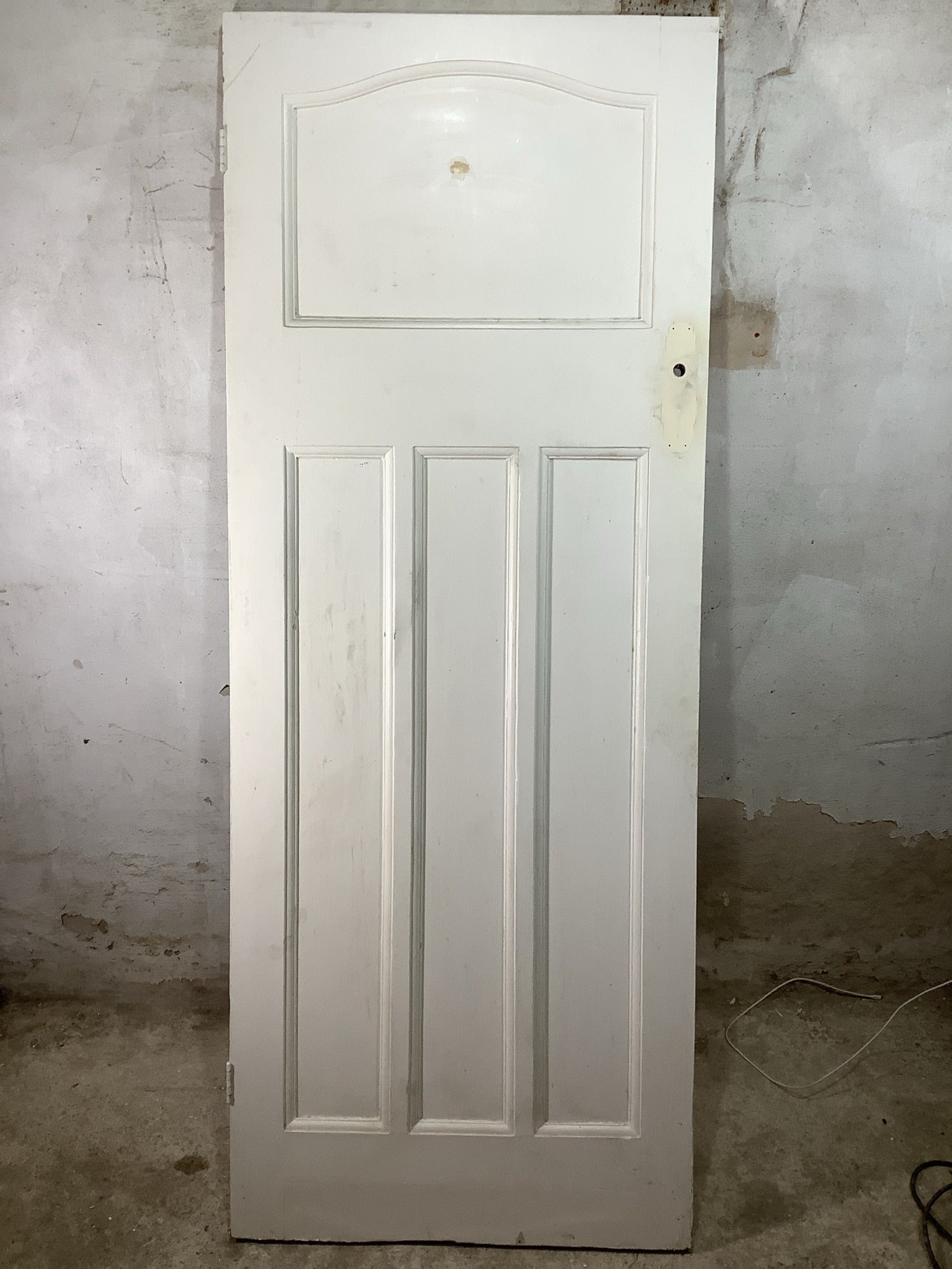 7th Pic 1930s Internal Painted  Pine Reclaimed Door