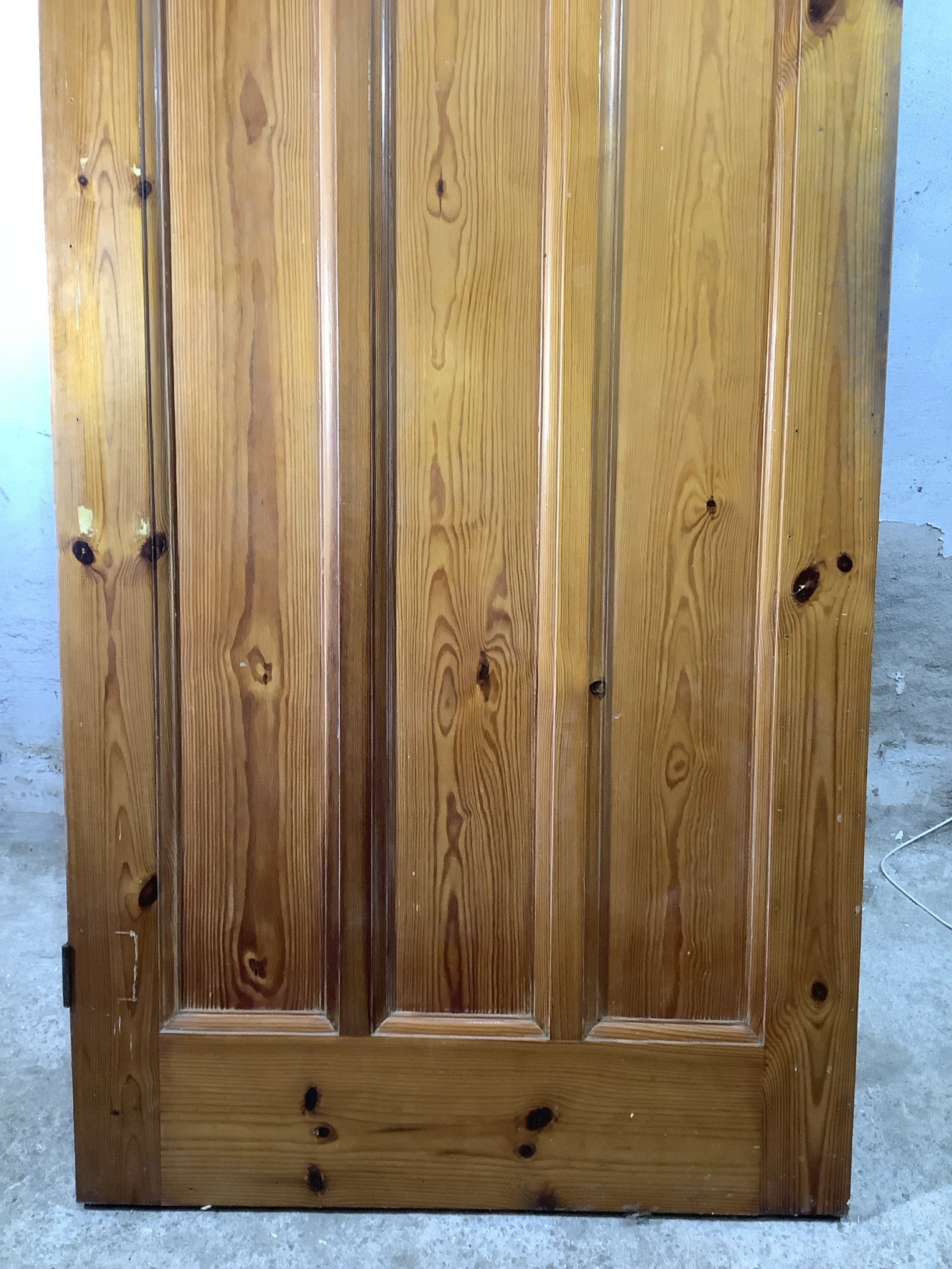 3rd Pic 1930s Internal Stripped & Varnished Pine Reclaimed Door