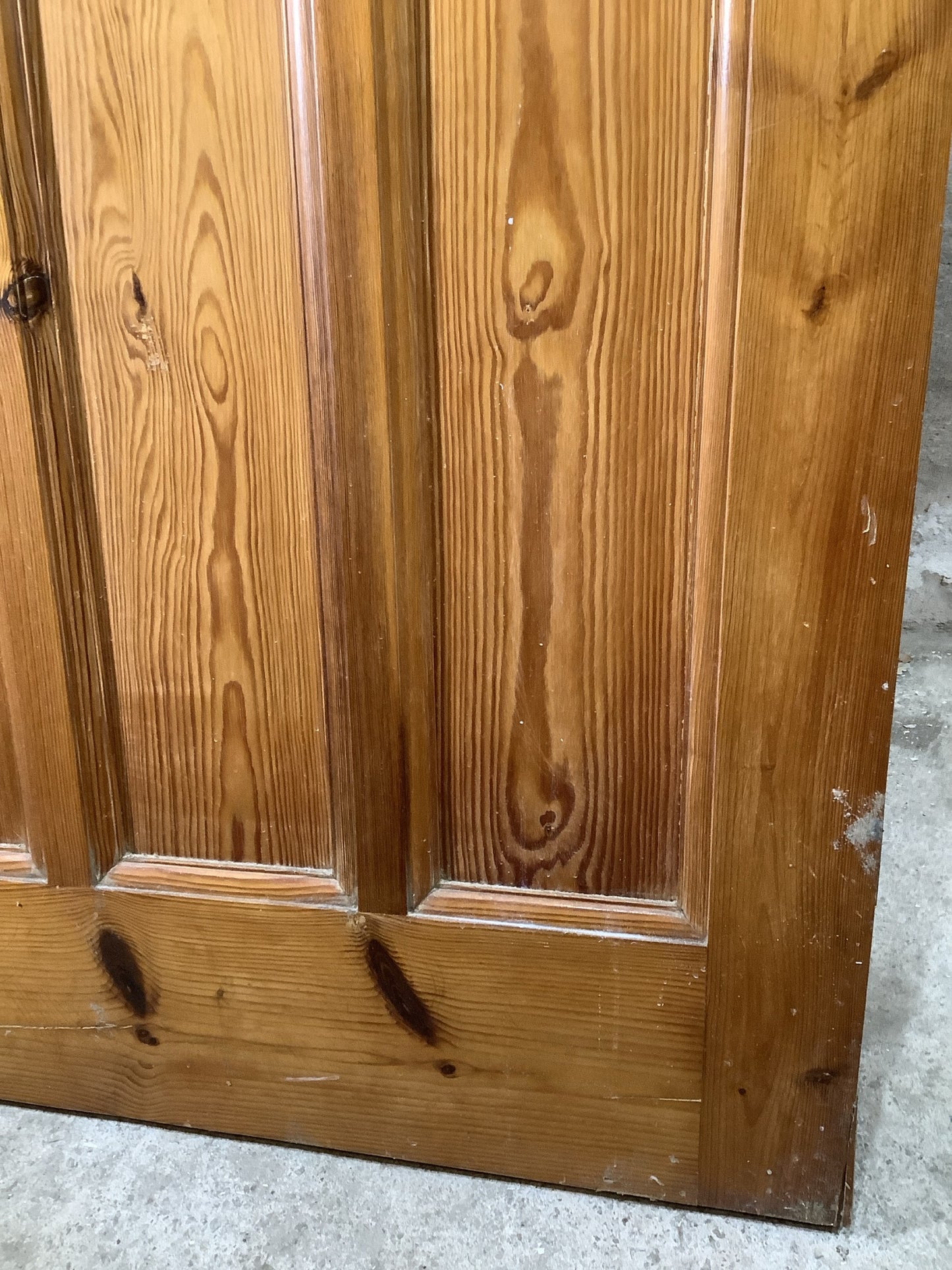 12th Pic 1930s Internal Stripped & Varnished Pine Reclaimed Door