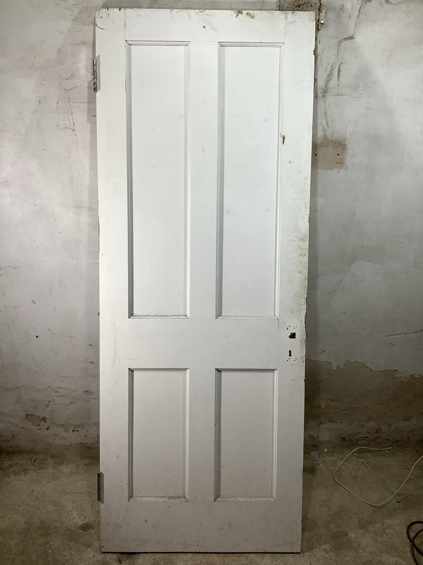 Main Picture 1930s Internal Painted  Pitch Pine Reclaimed Door