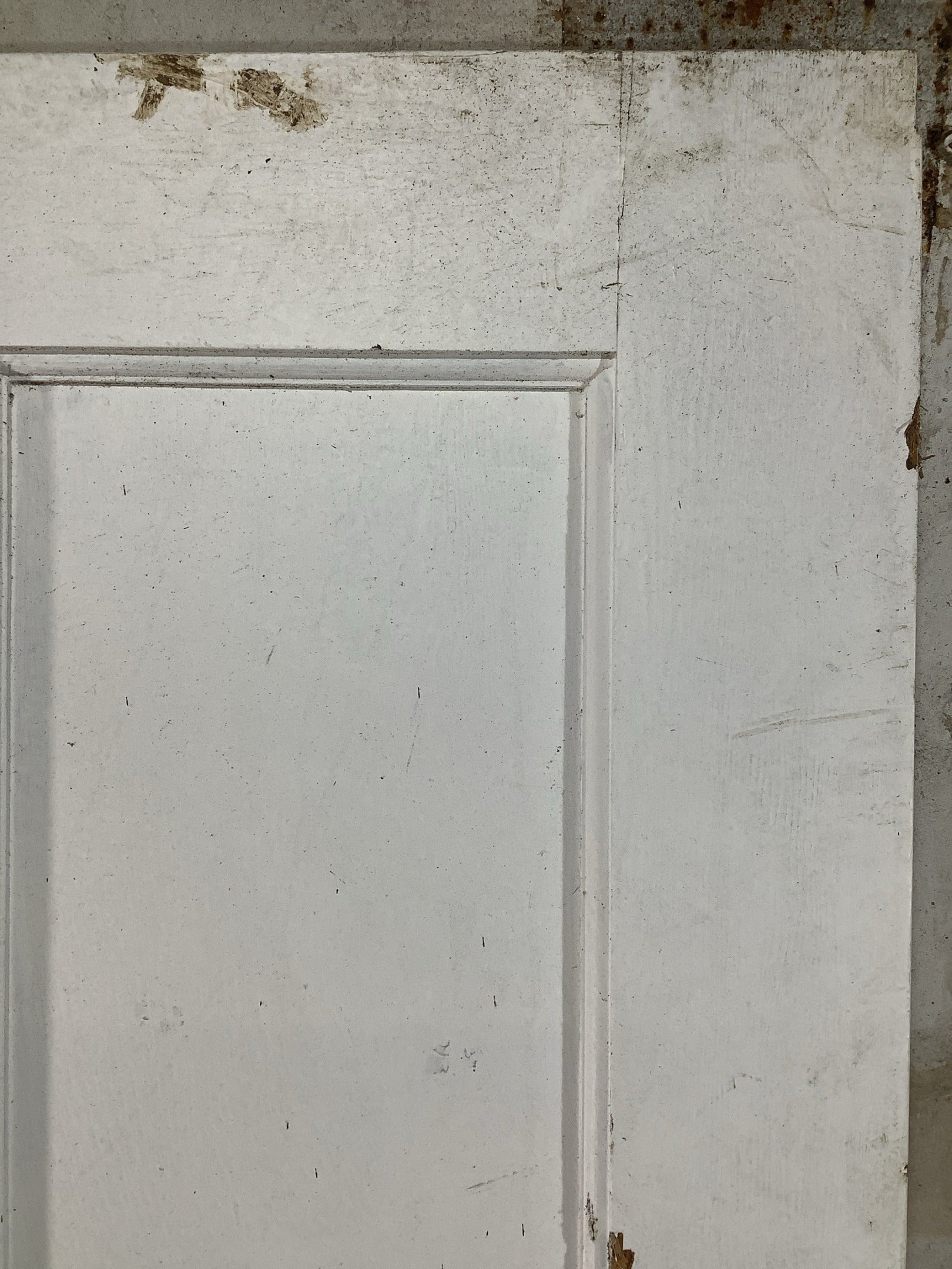 4th Pic 1930s Internal Painted  Pitch Pine Reclaimed Door