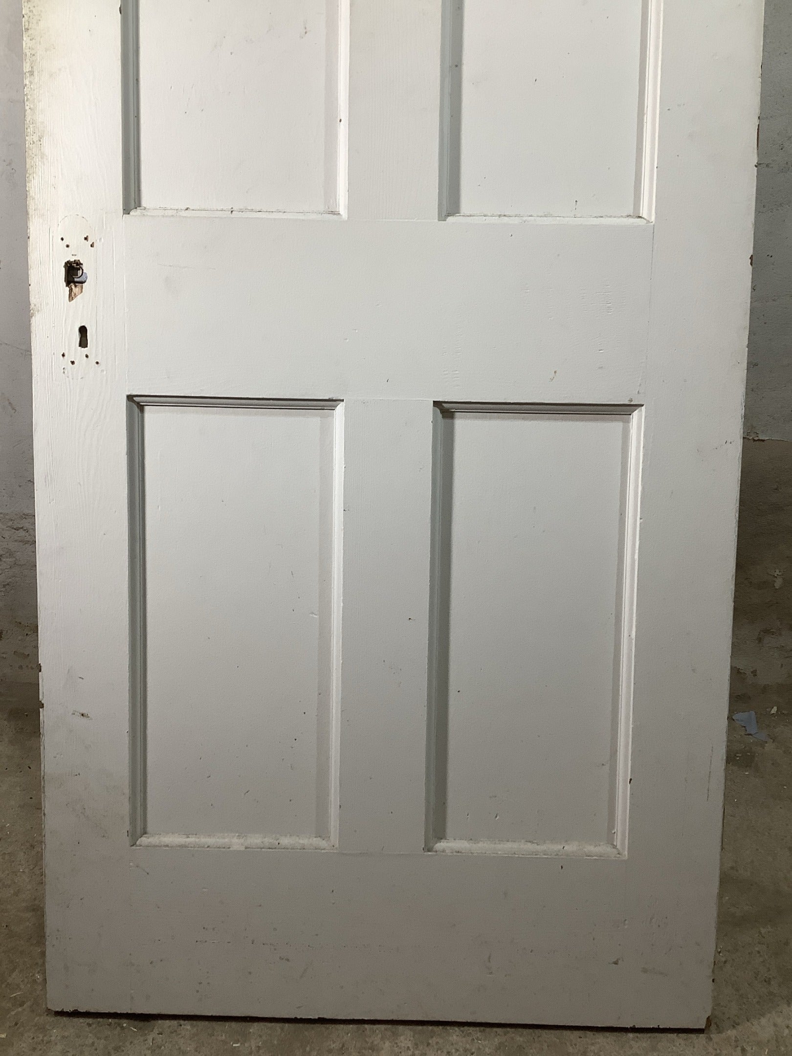 9th Pic 1930s Internal Painted  Pitch Pine Reclaimed Door