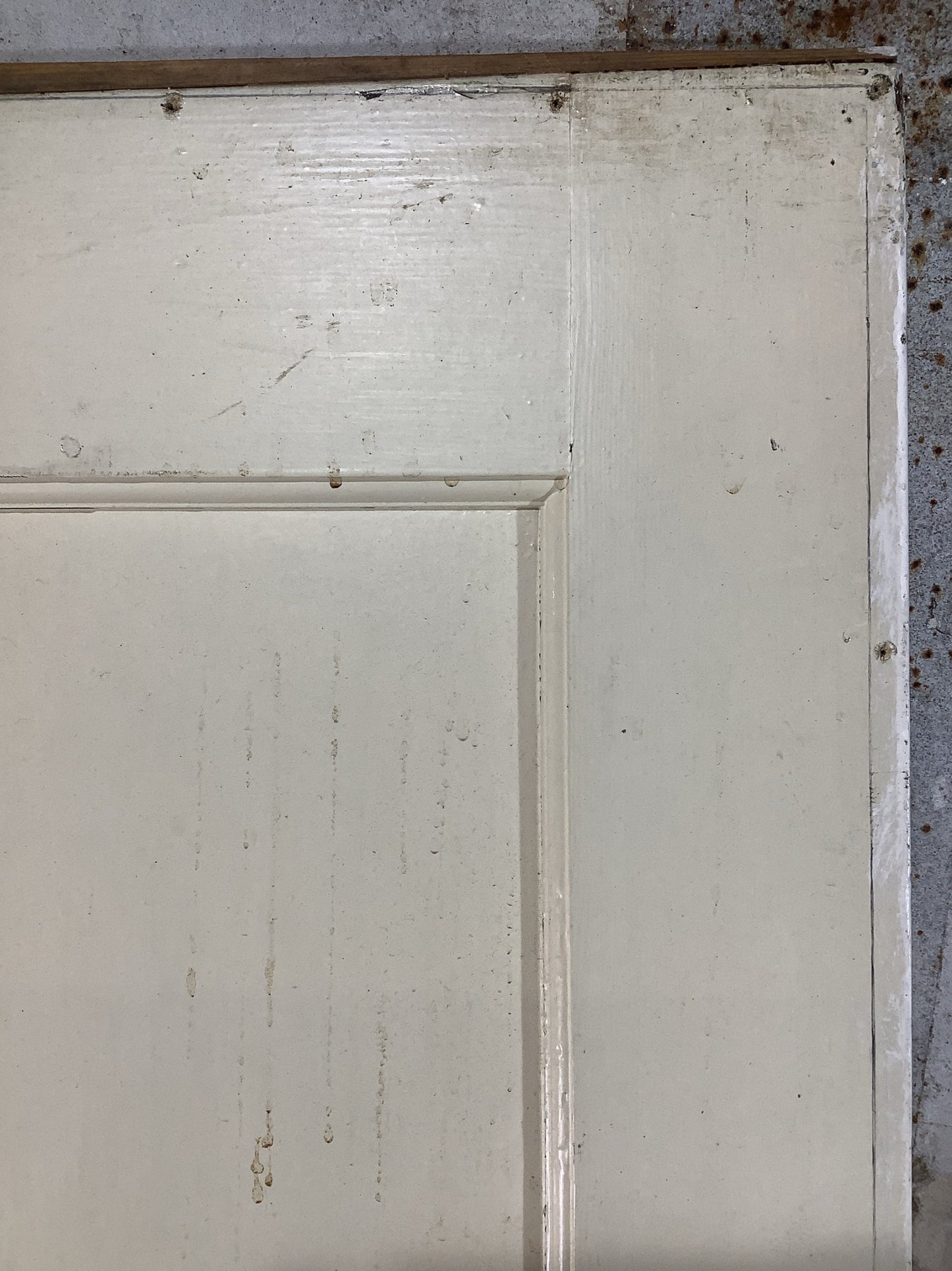 5th Pic 1930s Internal Painted  Pitch Pine Reclaimed Door