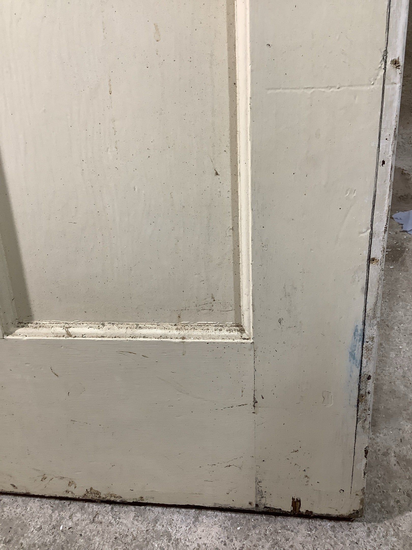 6th Pic 1930s Internal Painted  Pitch Pine Reclaimed Door