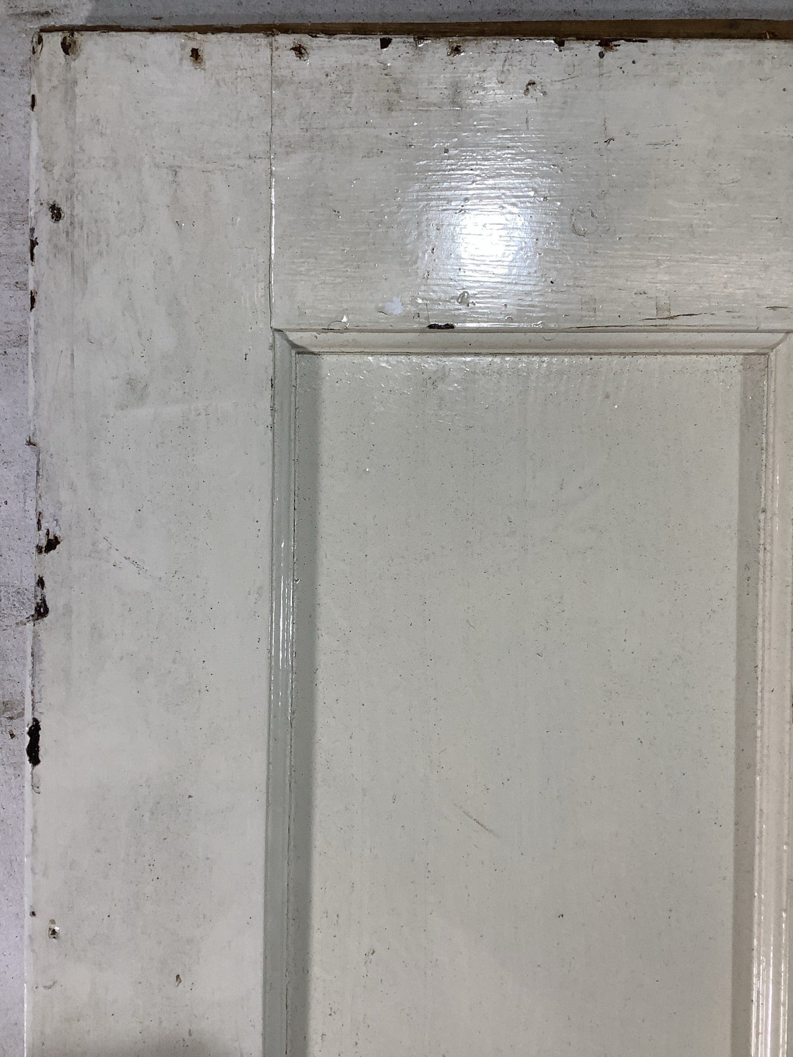 10th Pic 1930s Internal Painted  Pitch Pine Reclaimed Door