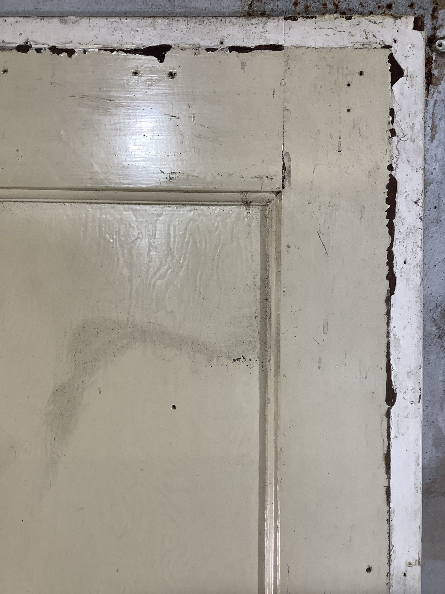 5th Pic 1930s Internal Painted  Pitch Pine Reclaimed Door