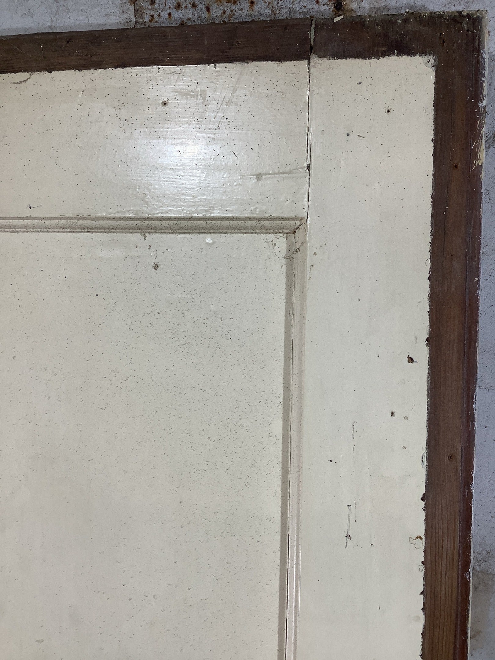 12th Pic 1930s Internal Painted  Pitch Pine Reclaimed Door