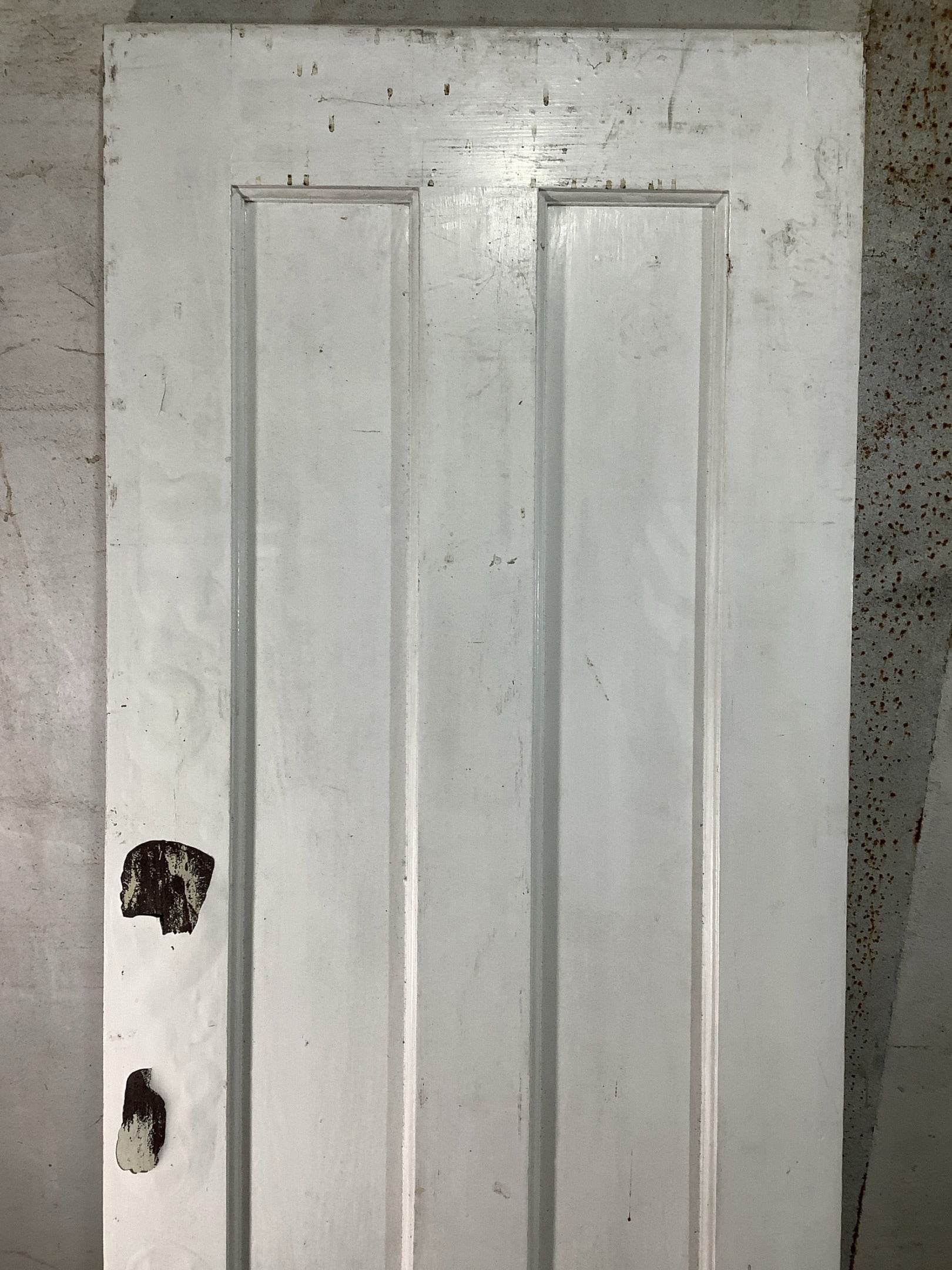 2nd Pic 1930s Internal Painted  Pitch Pine Reclaimed Door