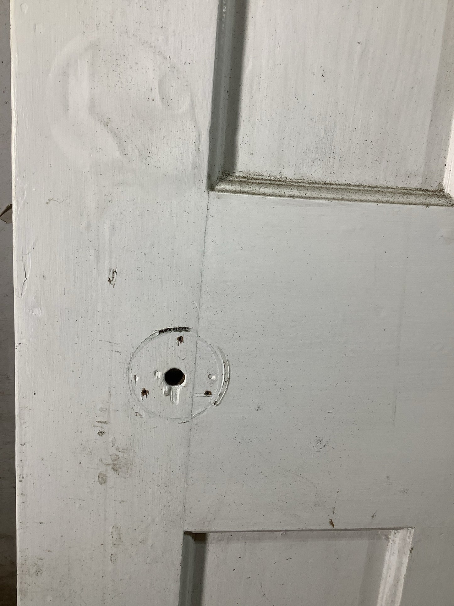 5th Pic 1930s Internal Painted  Pitch Pine Reclaimed Door