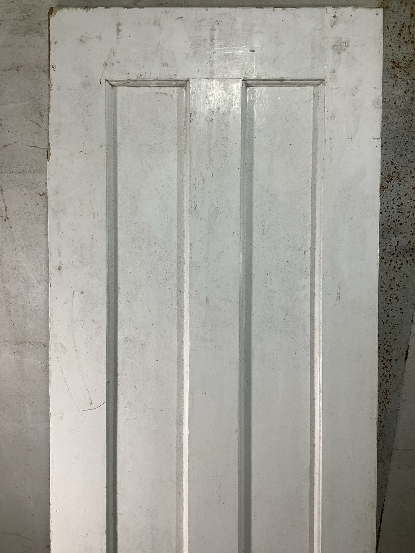 7th Pic 1930s Internal Painted  Pitch Pine Reclaimed Door