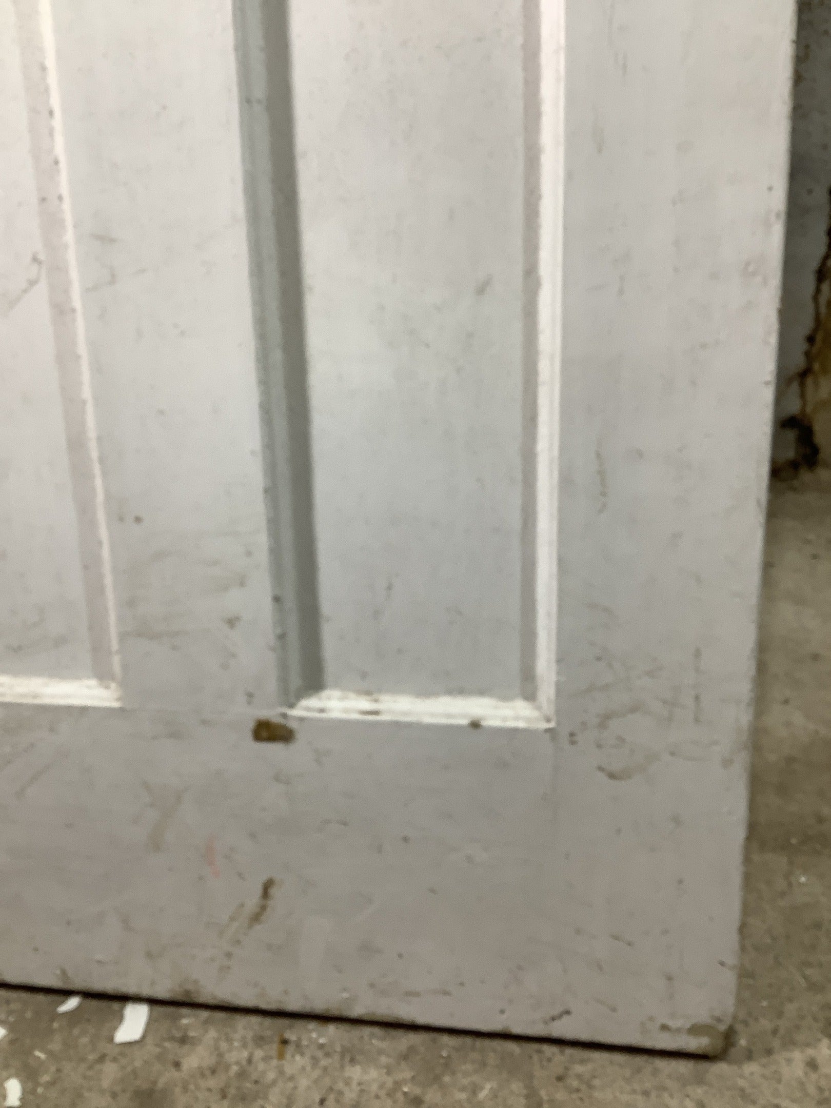 11th Pic 1930s Internal Painted  Pitch Pine Reclaimed Door