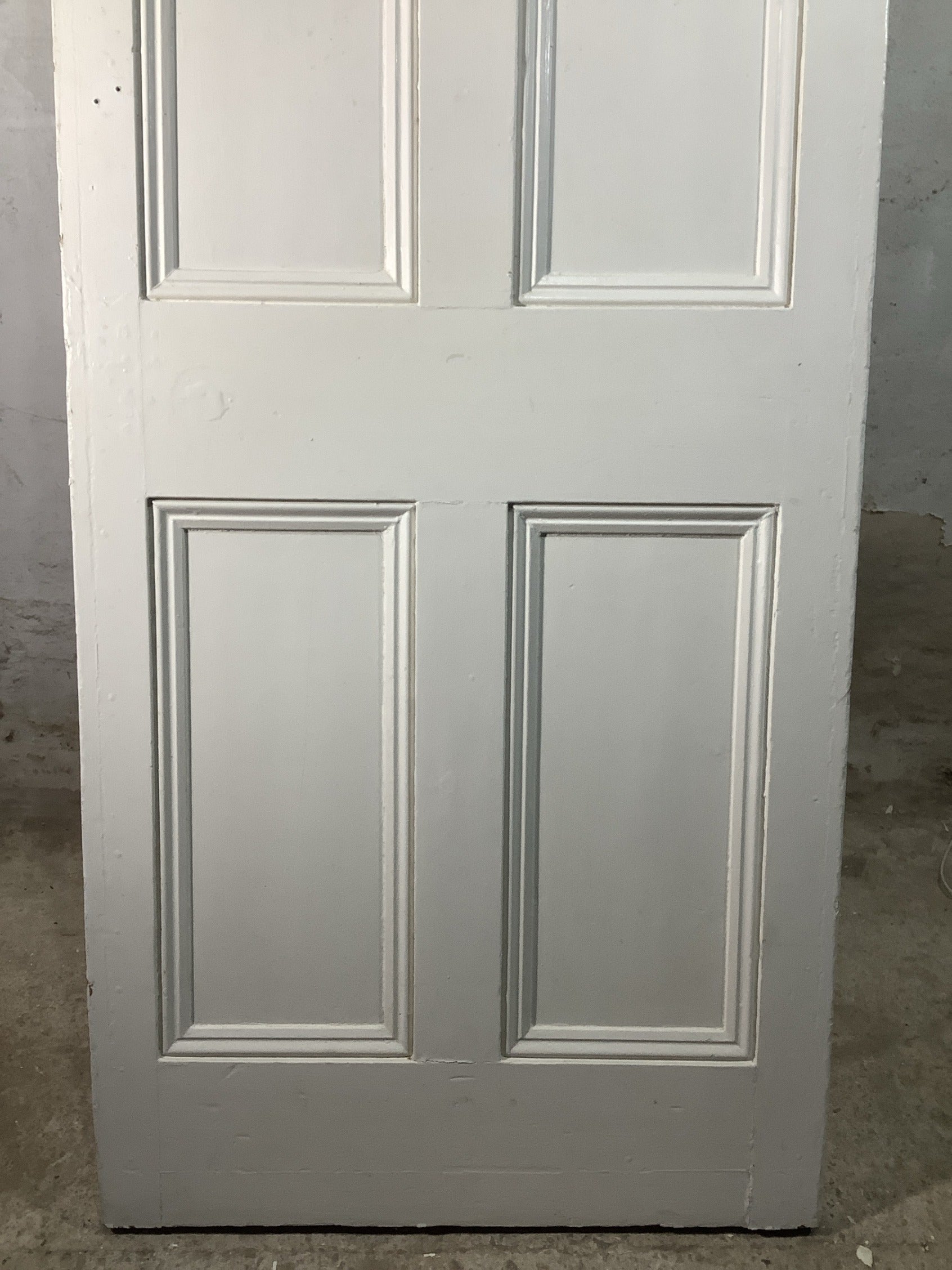 3rd Pic Victorian Internal Painted  Pine Reclaimed Door