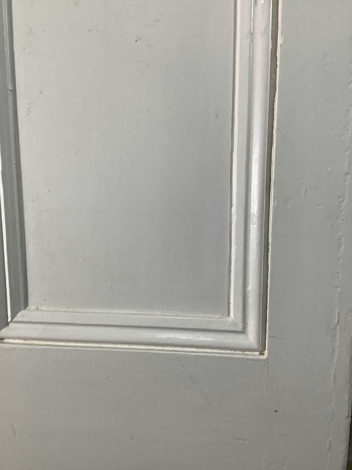 6th Pic Victorian Internal Painted  Pine Reclaimed Door