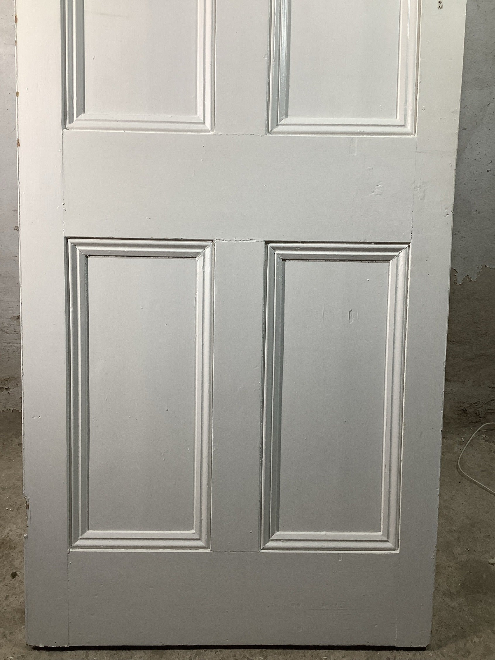 9th Pic Victorian Internal Painted  Pine Reclaimed Door