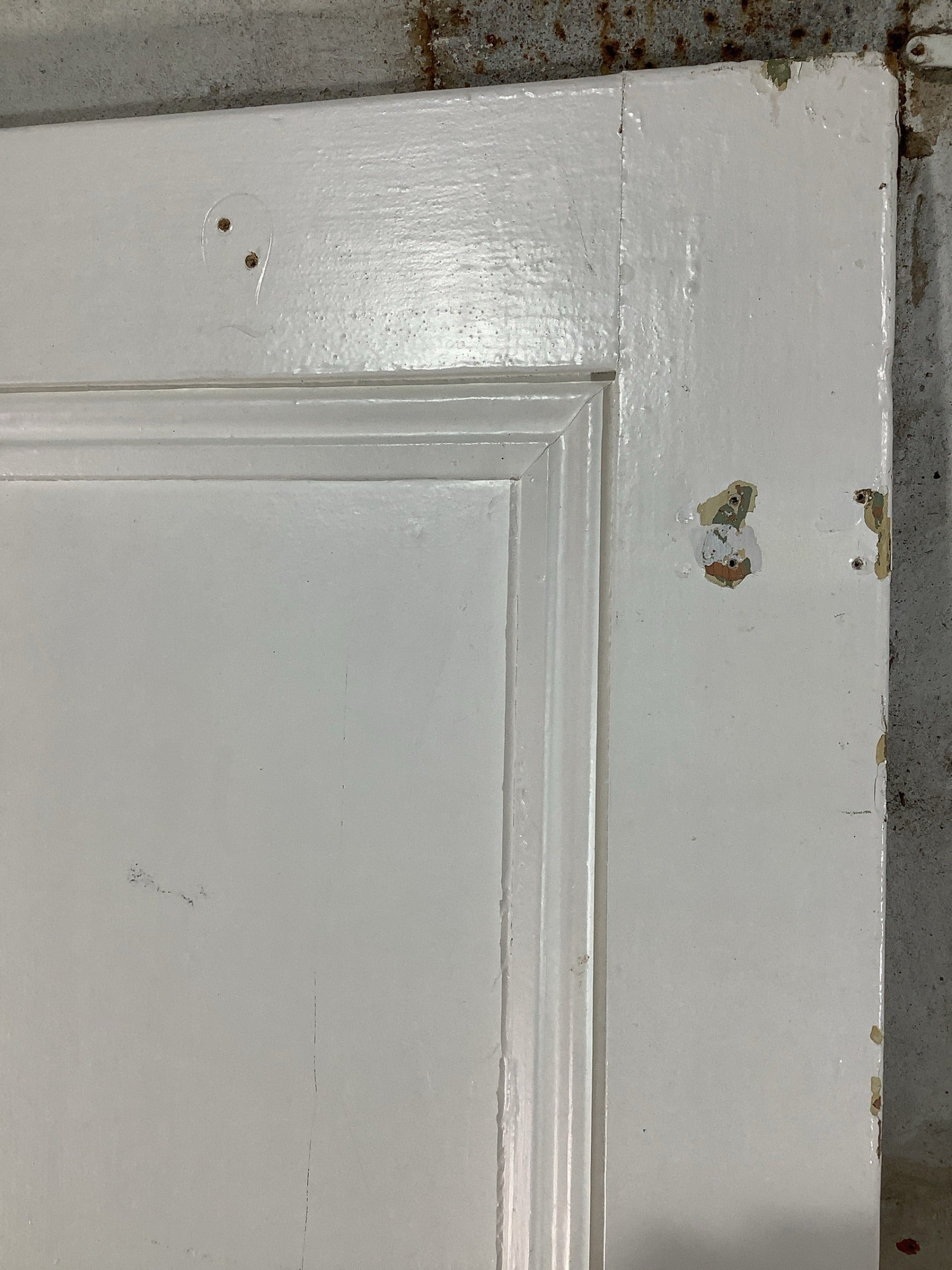 11th Pic Victorian Internal Painted  Pine Reclaimed Door