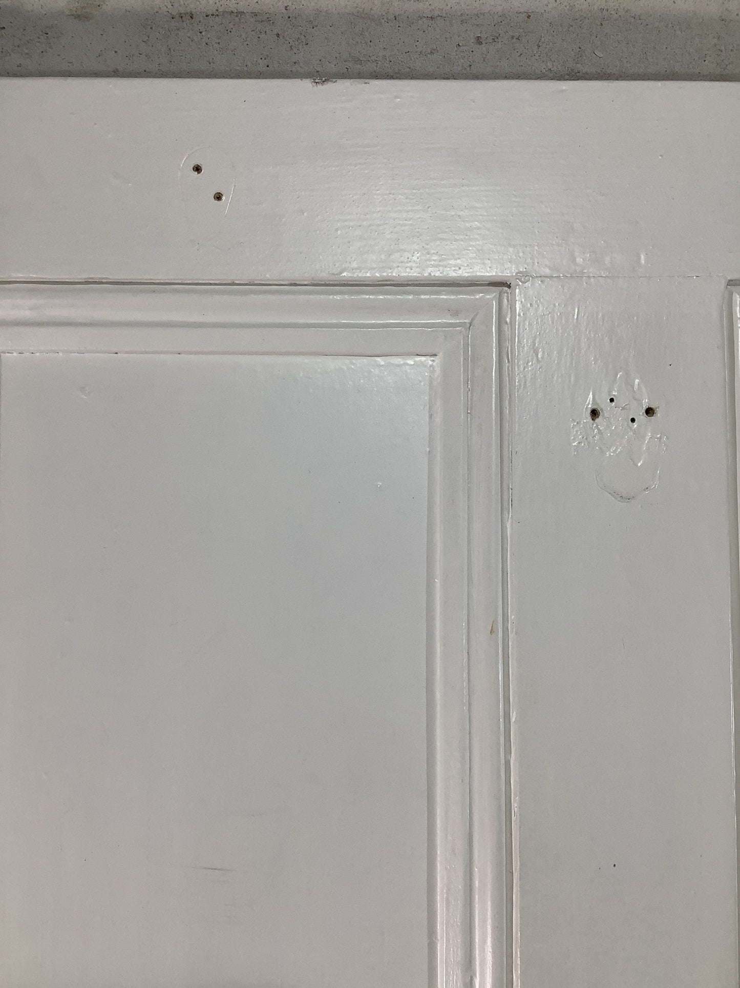 12th Pic Victorian Internal Painted  Pine Reclaimed Door