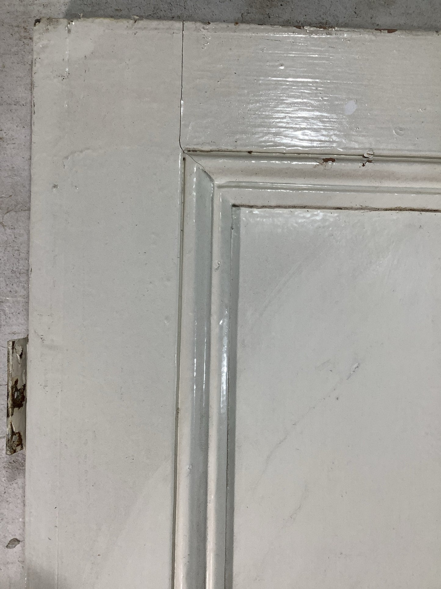 5th Pic Victorian Internal Painted  Pine Reclaimed Door