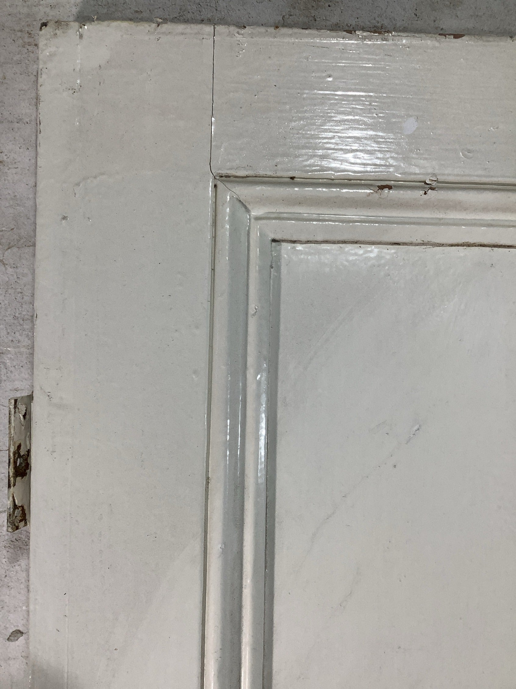 5th Pic Victorian Internal Painted  Pine Reclaimed Door