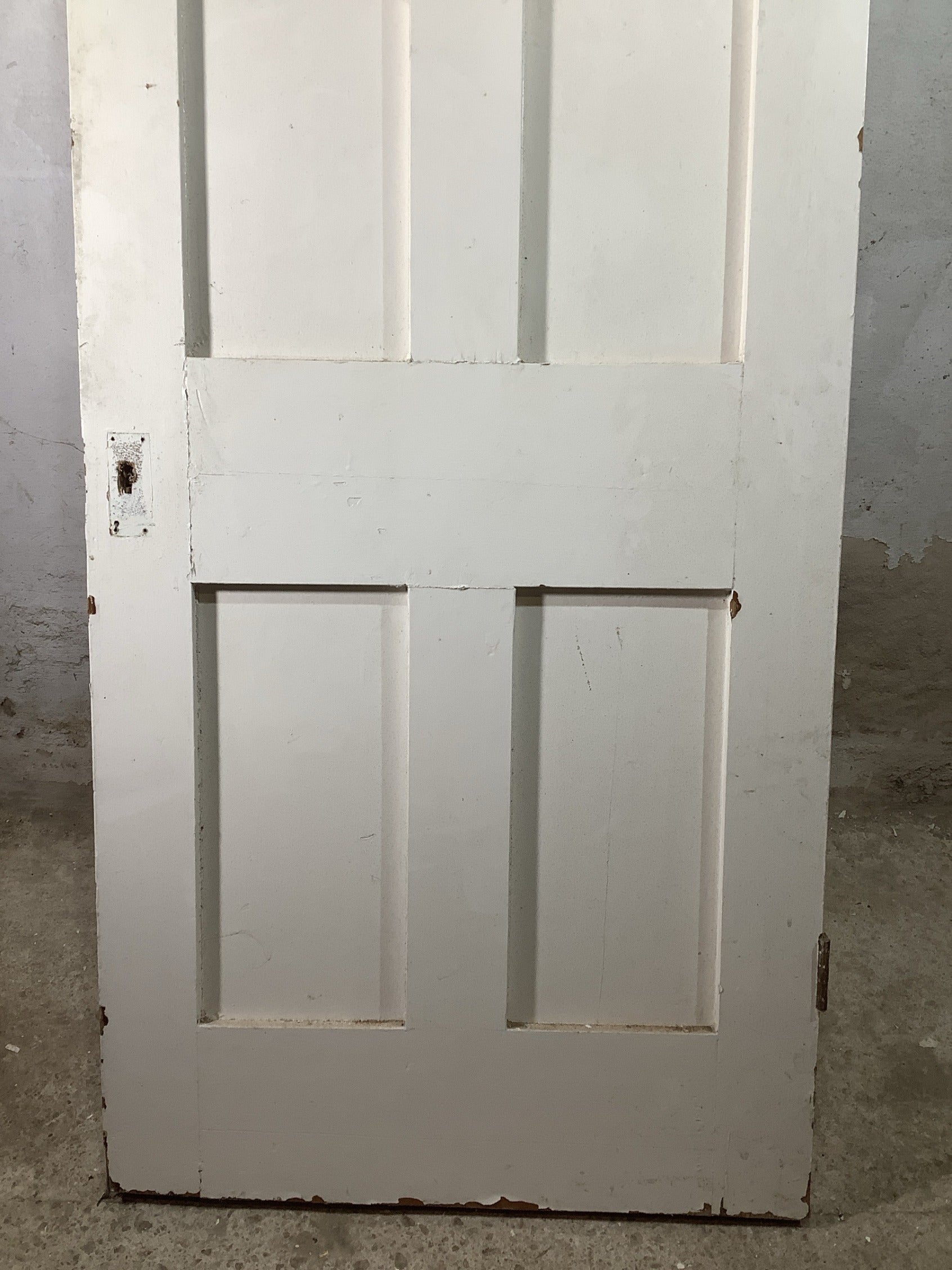 3rd Pic Victorian Internal Painted  Pine Reclaimed Door