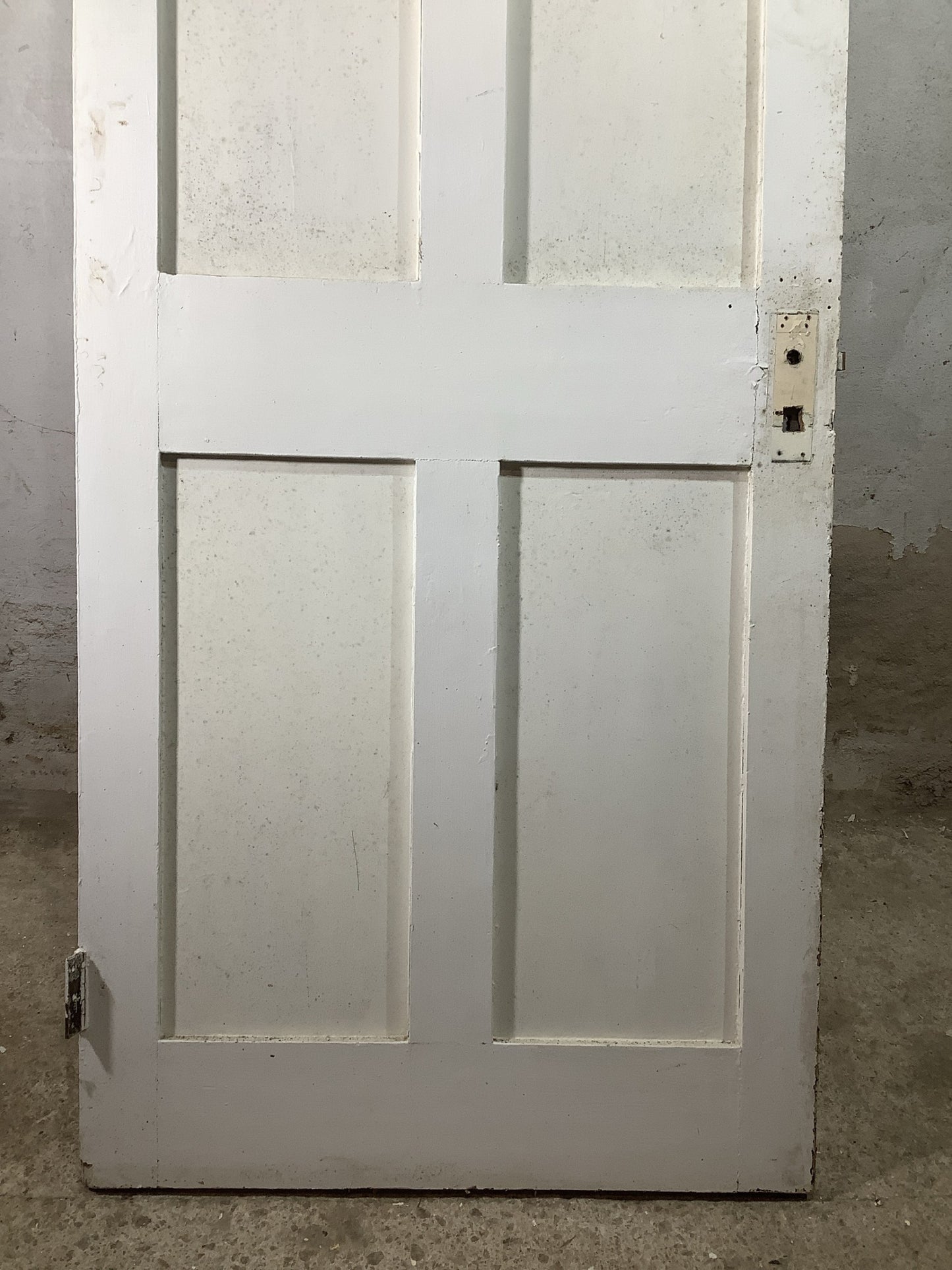 3rd Pic Victorian Internal Painted  Pine Reclaimed Door