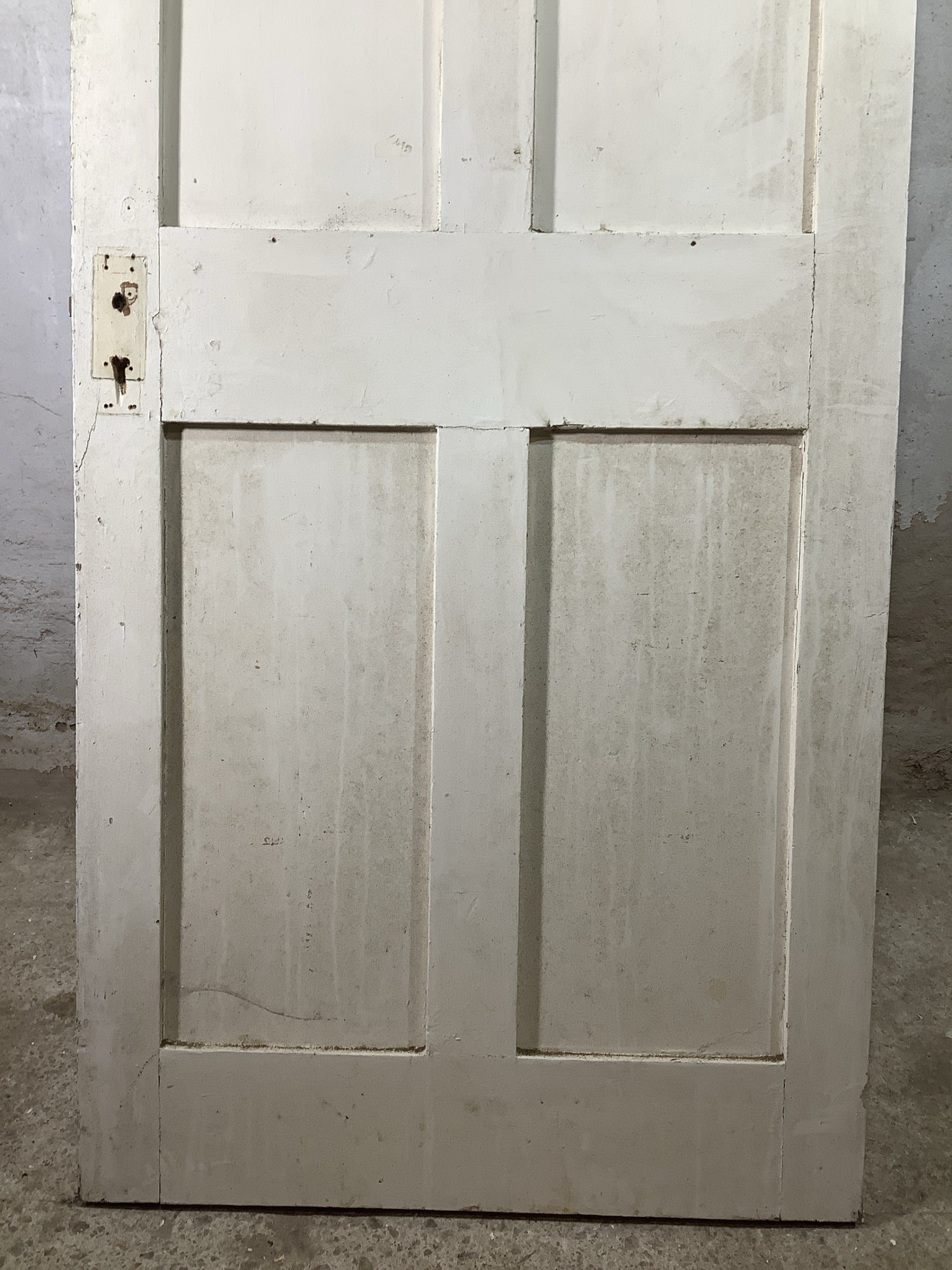 9th Pic Victorian Internal Painted  Pine Reclaimed Door