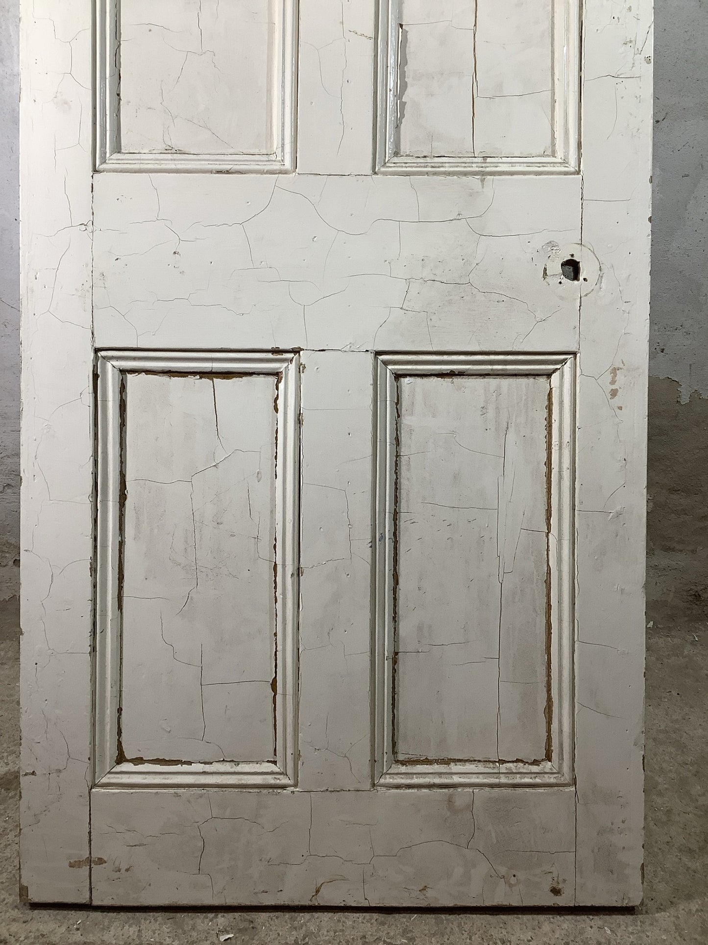 3rd Pic Victorian Internal Painted  Pine Reclaimed Door