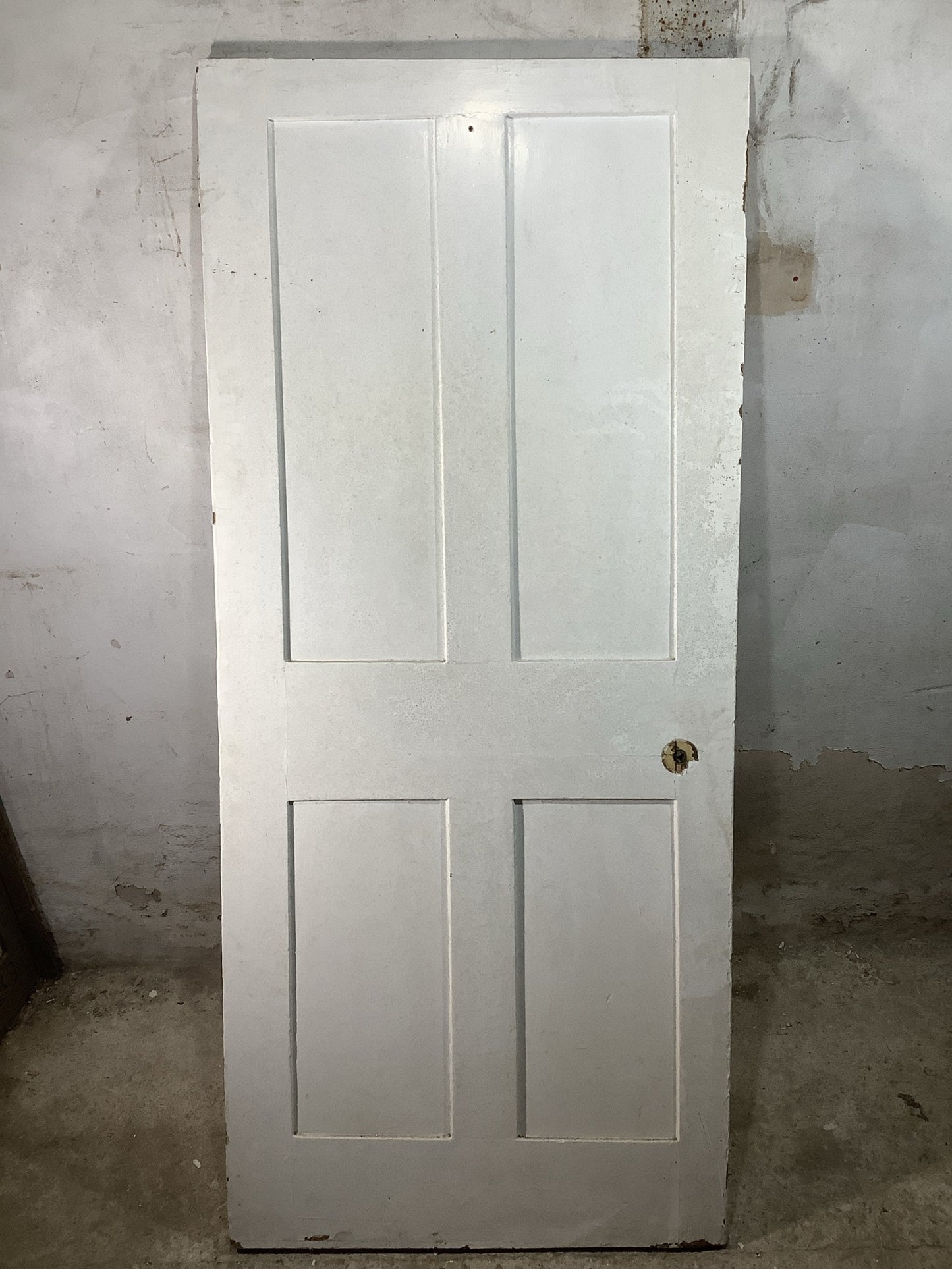 7th Pic Victorian Internal Painted  Pine Reclaimed Door