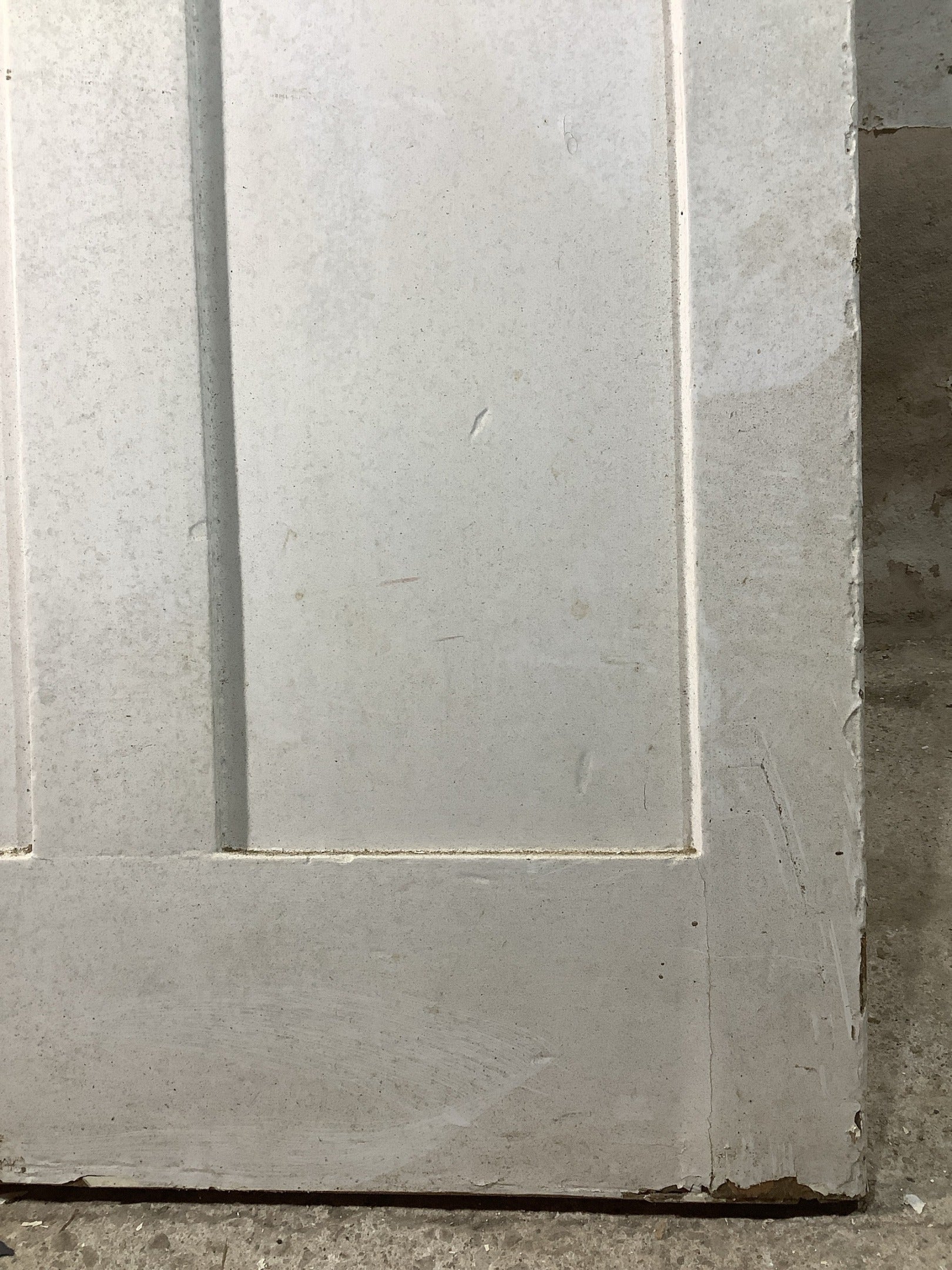 11th Picture showing width measurement taken from the bottom where the stile has been trimmed the most