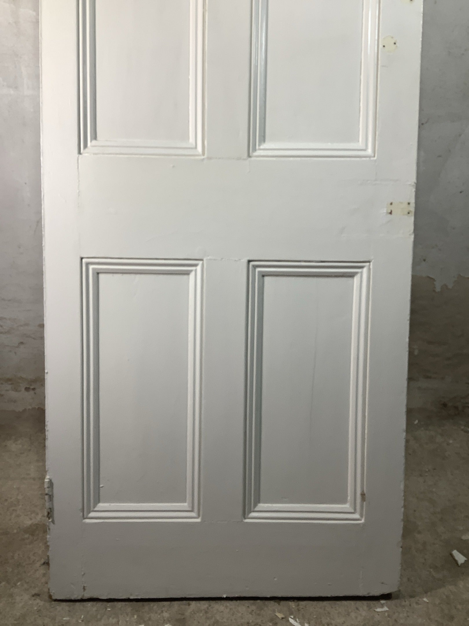 3rd Pic Victorian Internal Painted  Pine Reclaimed Door