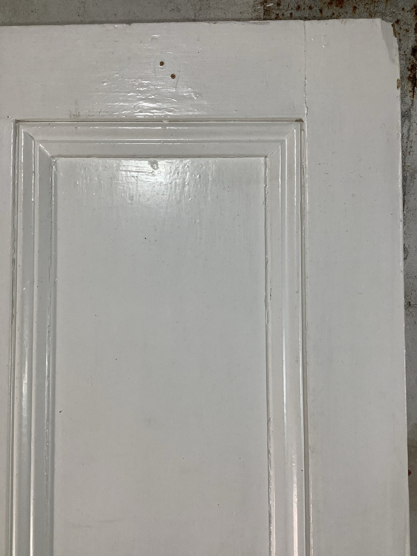 5th Pic Victorian Internal Painted  Pine Reclaimed Door